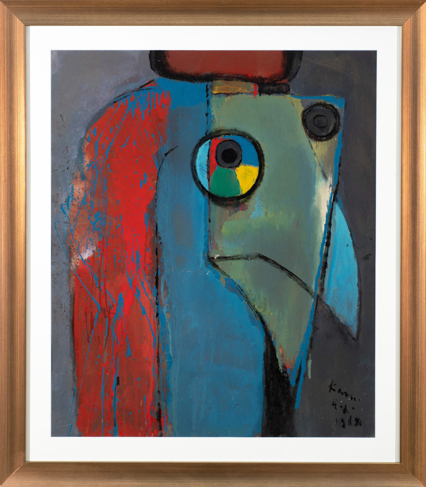 H A Karunaratne, Untitled, 1968