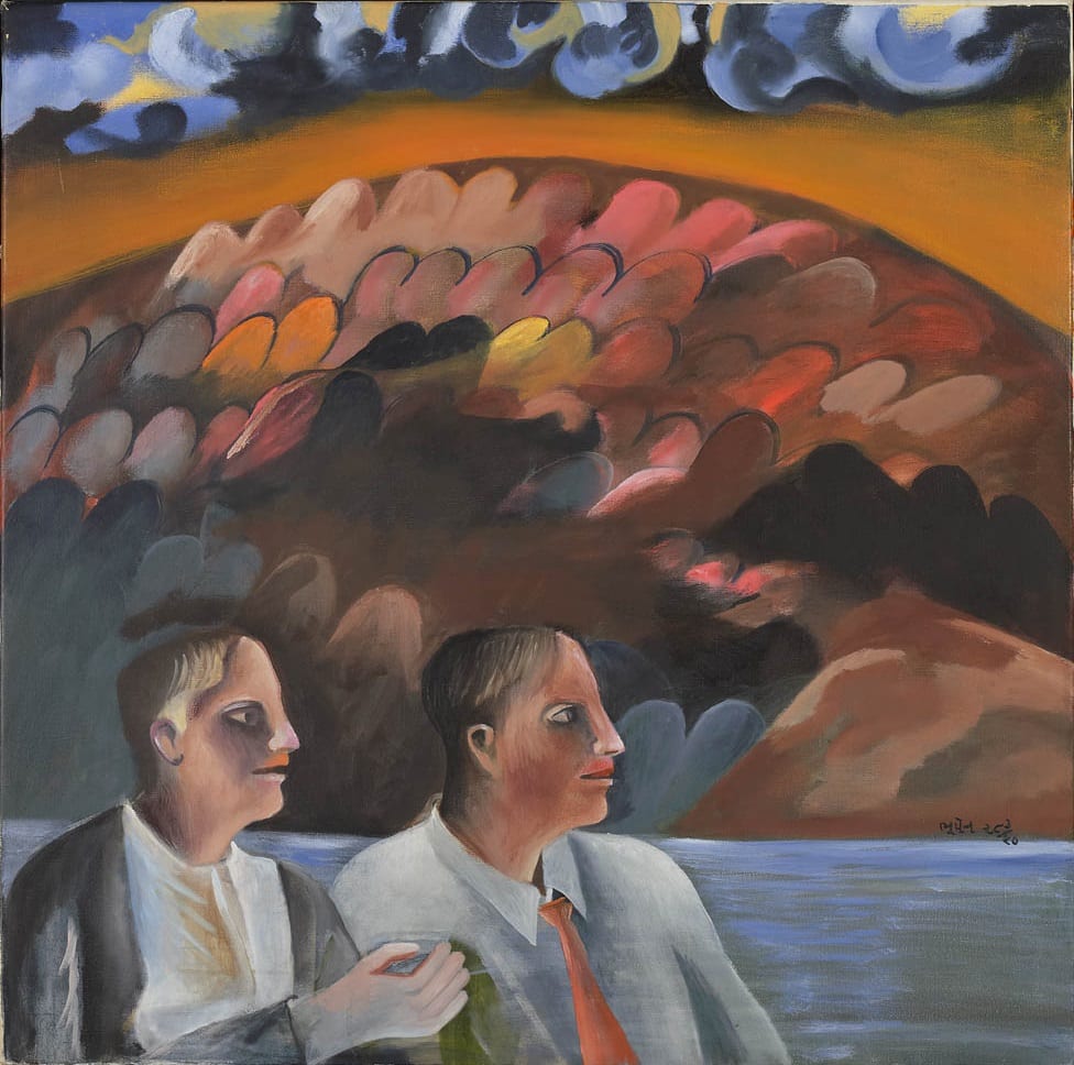 Bhupen Khakhar, Twins, 1990