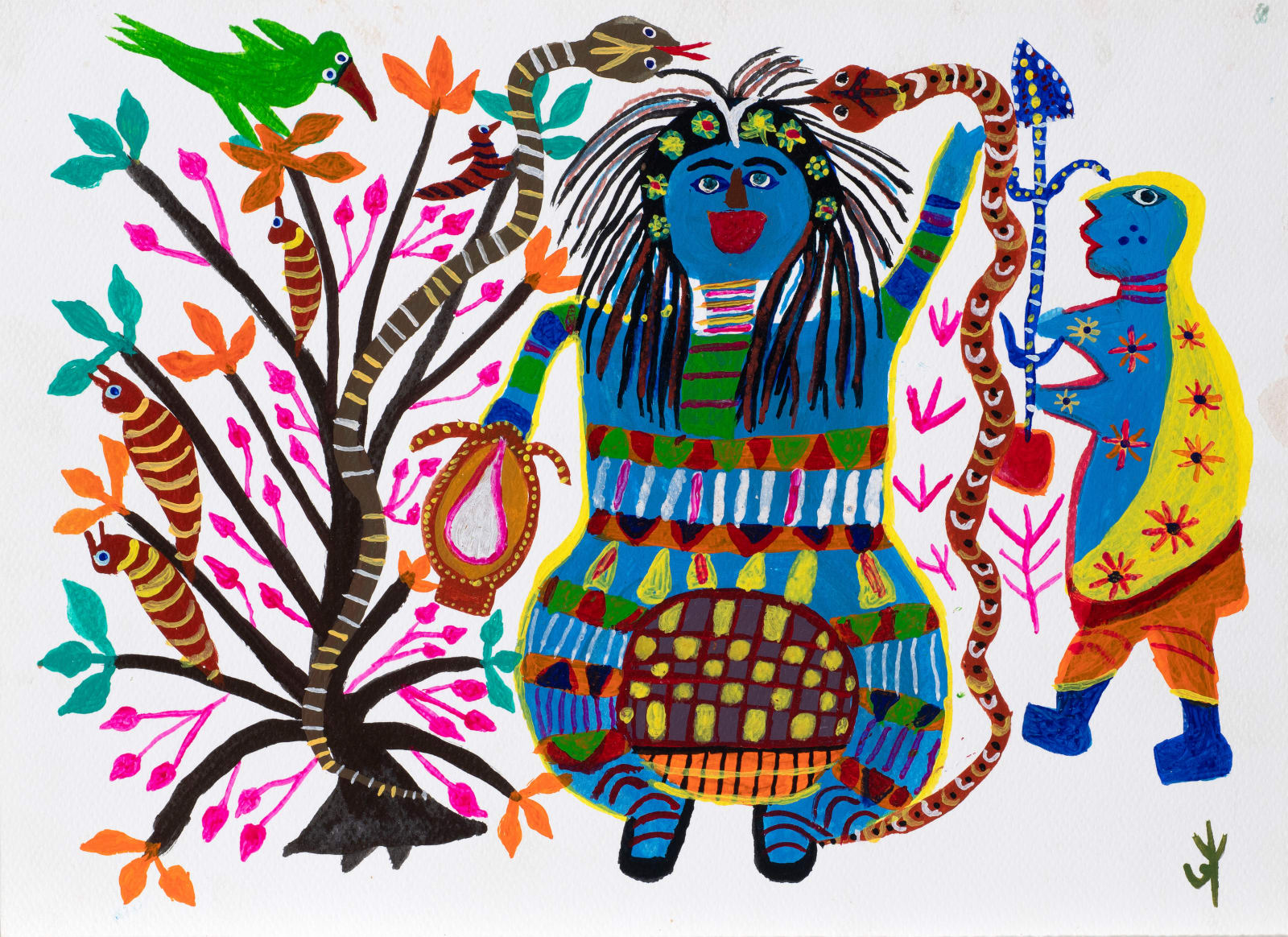 Jodhaiya Bai Baiga, Untitled, 2020