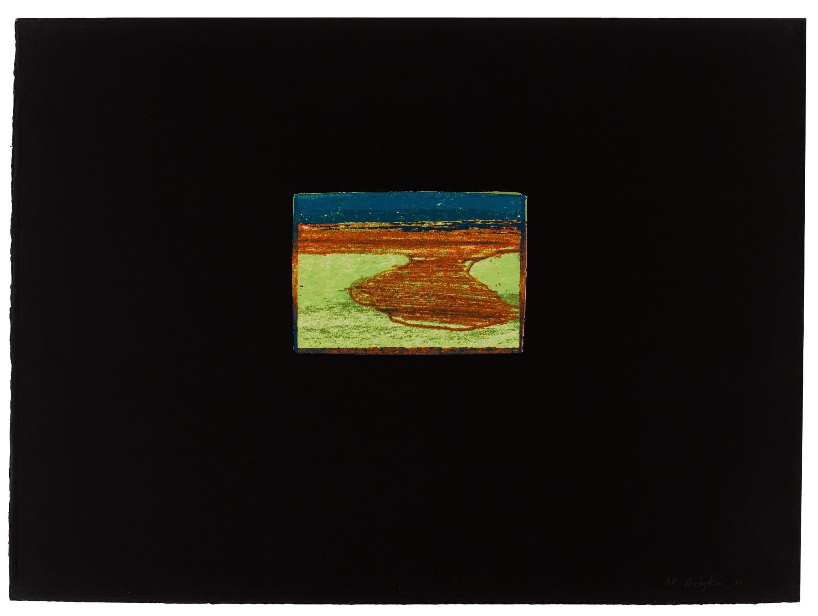 Howard Hodgkin, Indian Views, 1971