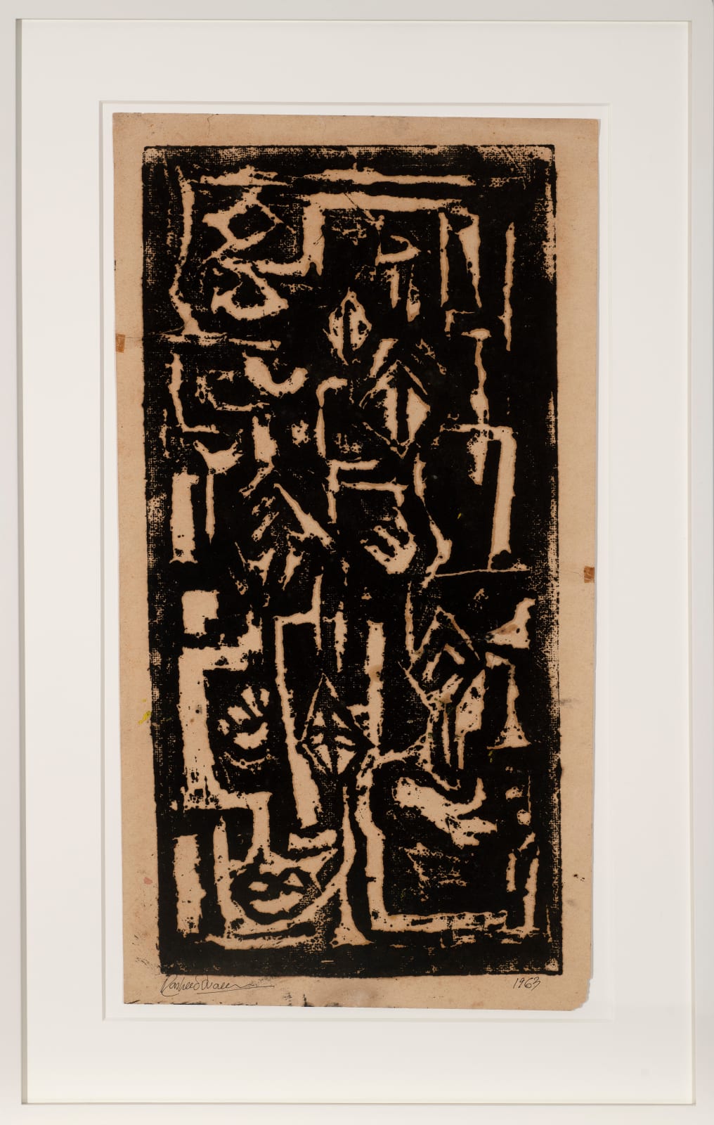 Rasheed Araeen, Untitled (Hyderabad), 1963