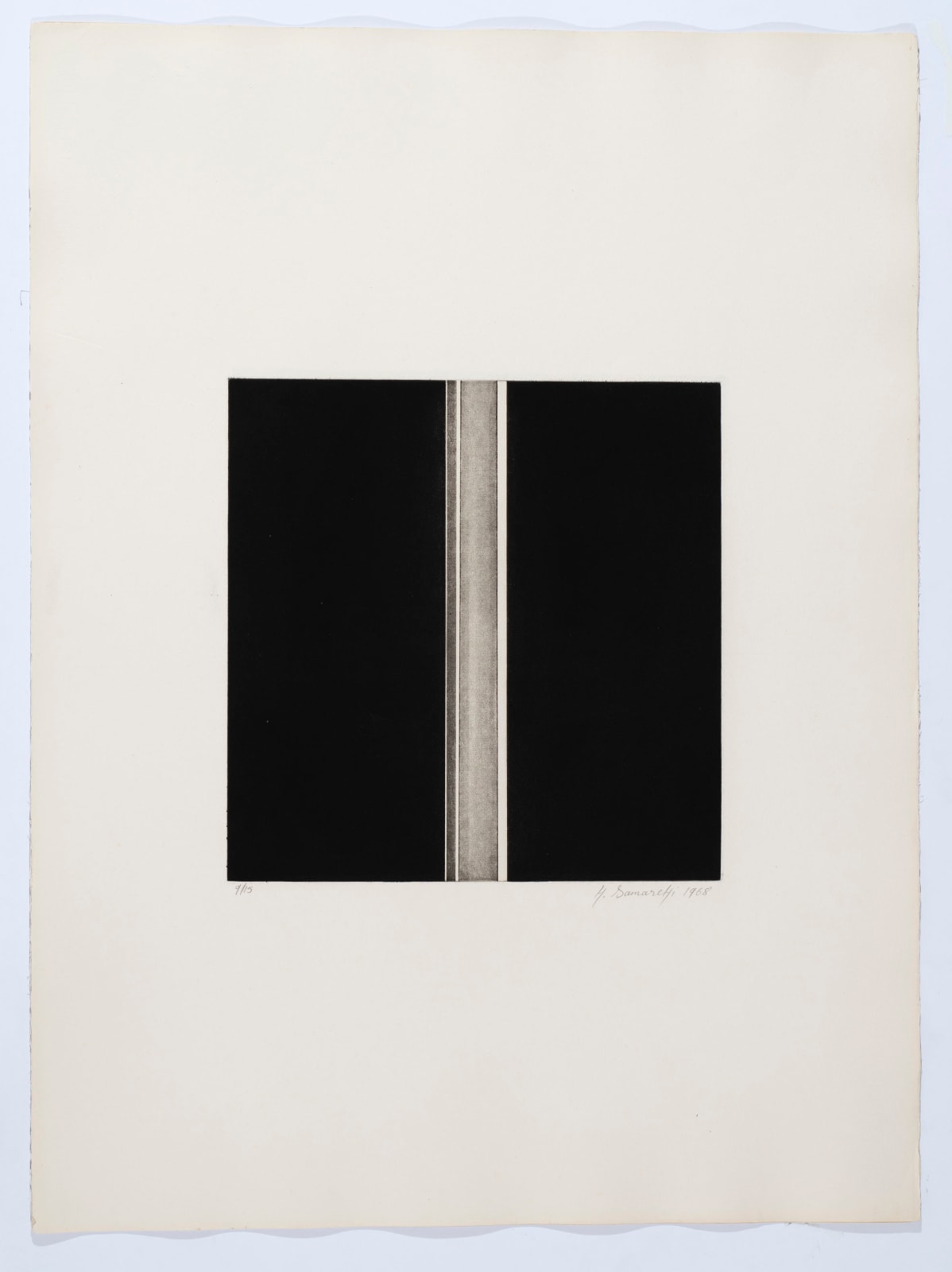 Hashim Samarchi, Composition No. 5, 1968