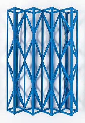 Rasheed Araeen, Summer Blue, 2014