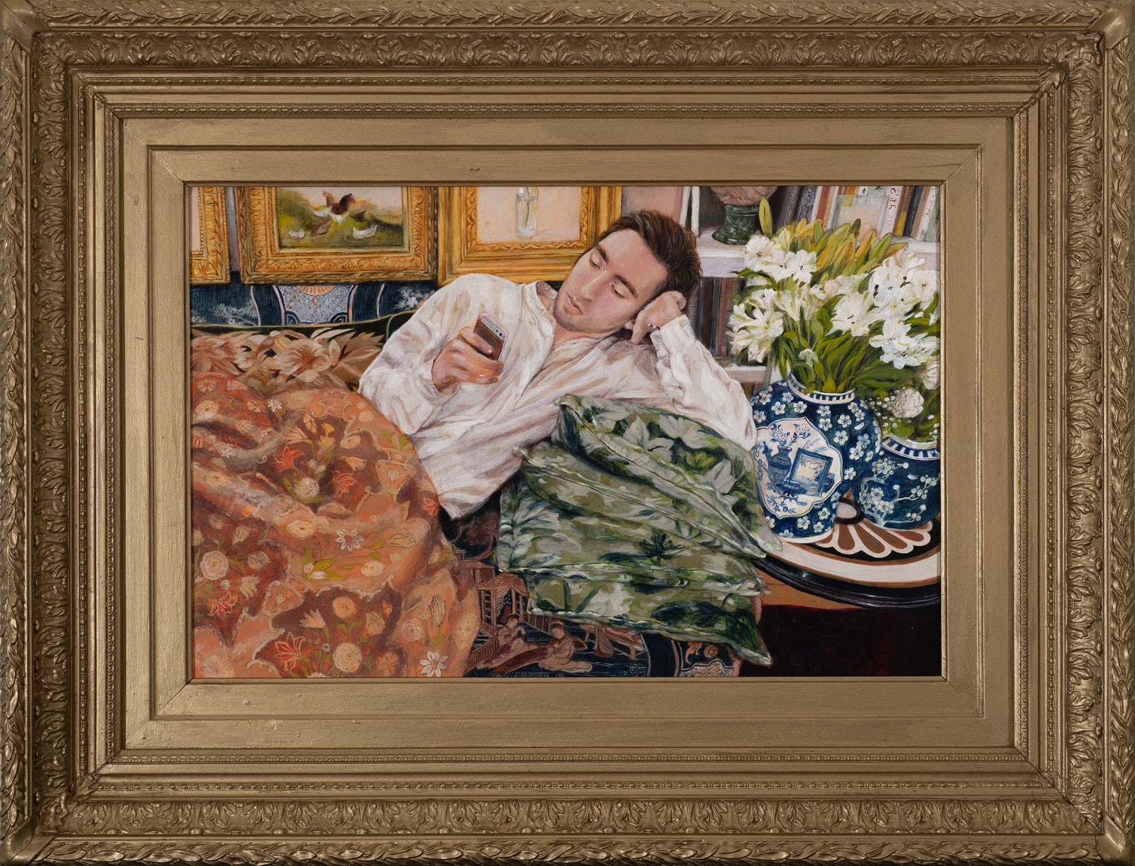 Faiza Butt, Zack Watching You Tube, 2021