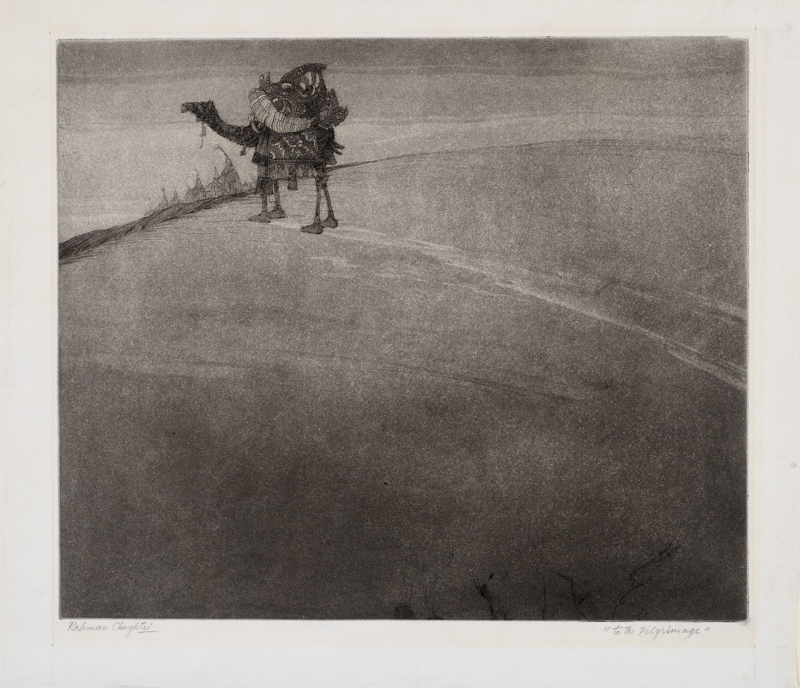 Abdur Rahman Chughtai, To the Pilgrimage