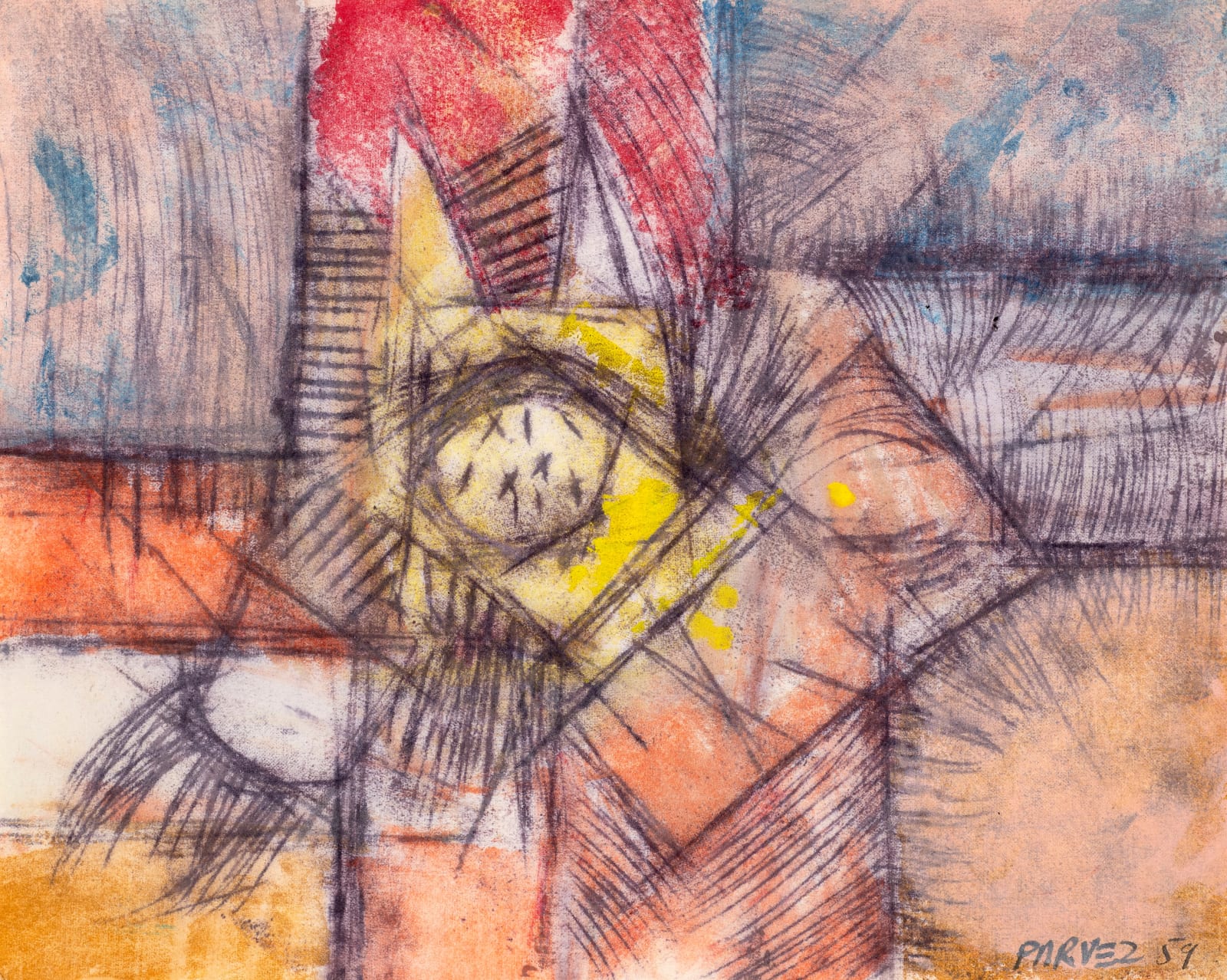 Ahmed Parvez, Untitled, 1959