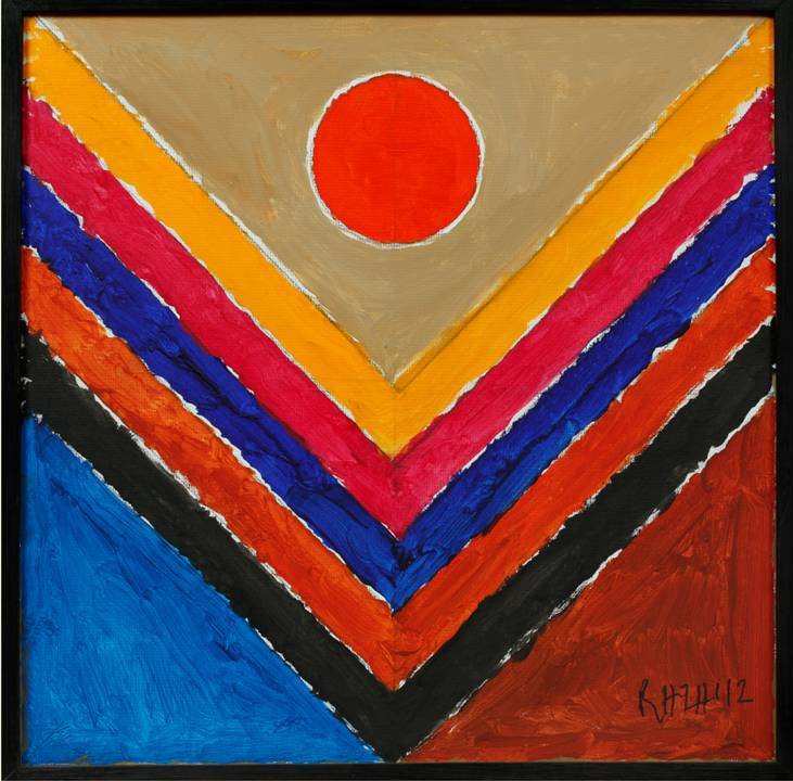 Sayed Haider Raza, Tree, 2012