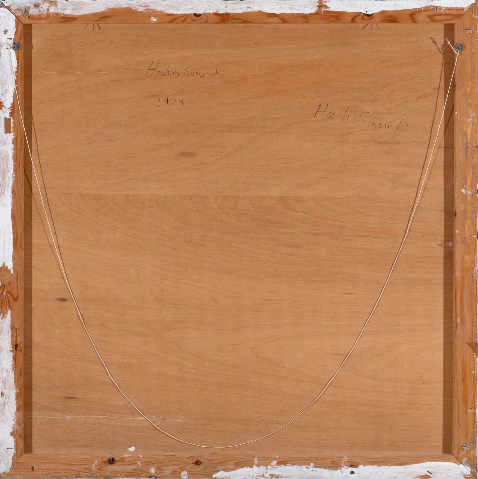 Hashim Samarchi, Square and Circle, Circa 1969