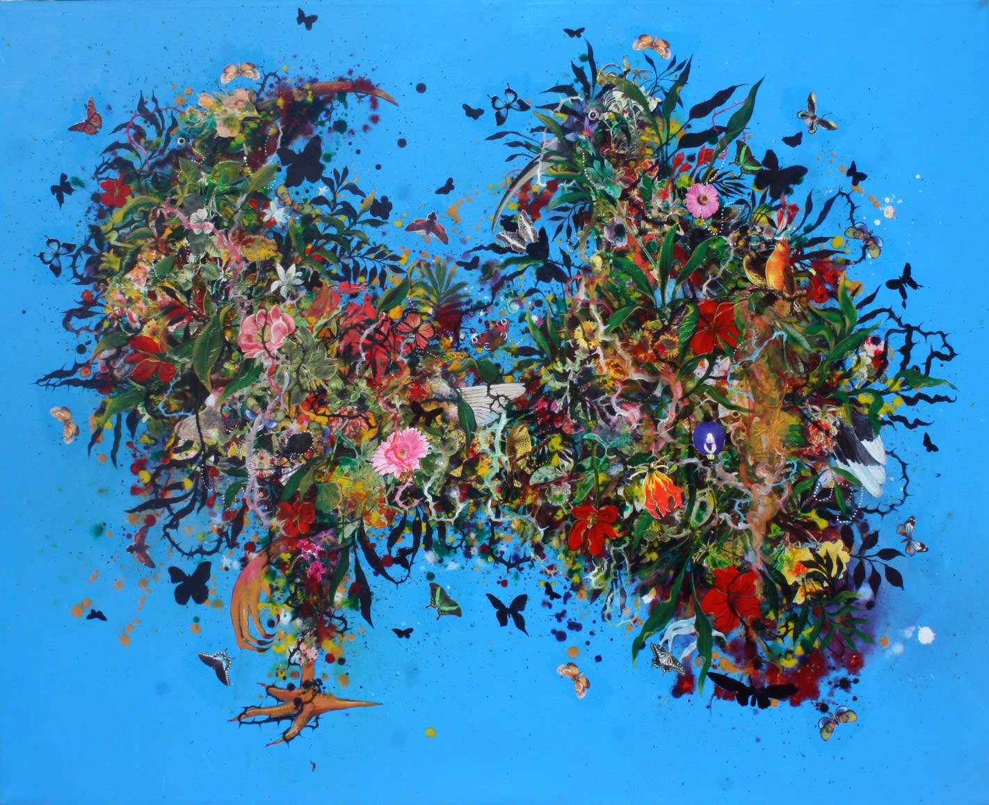 Priyantha Udagedara, Garden of Earthly Delight V, 2016