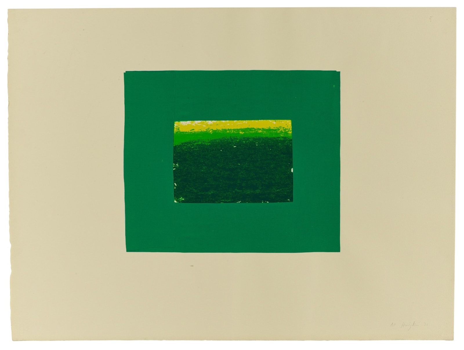 Howard Hodgkin, Indian Views, 1971