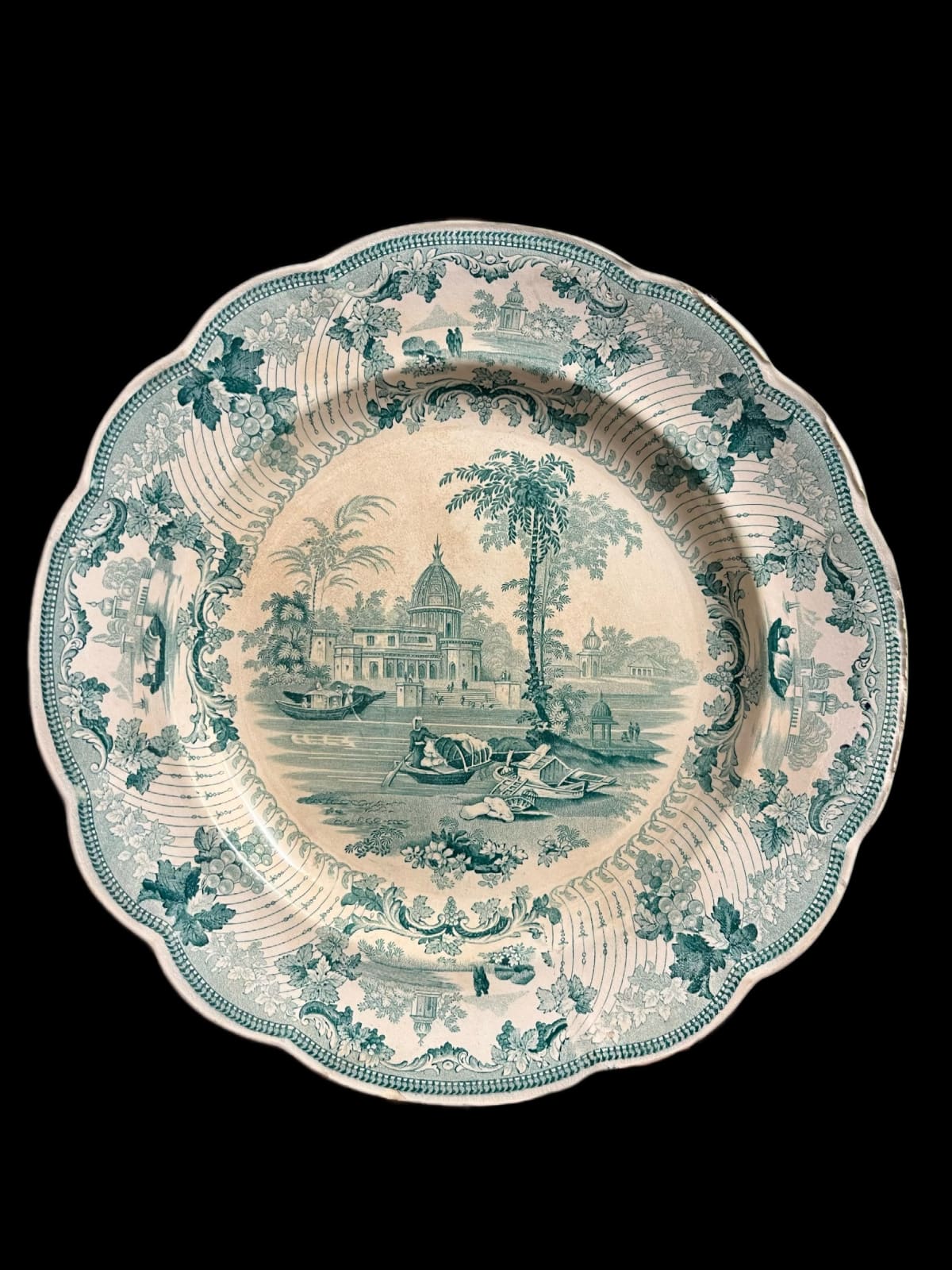 A view of Surseya Ghat, Khanpore, Circa 1830