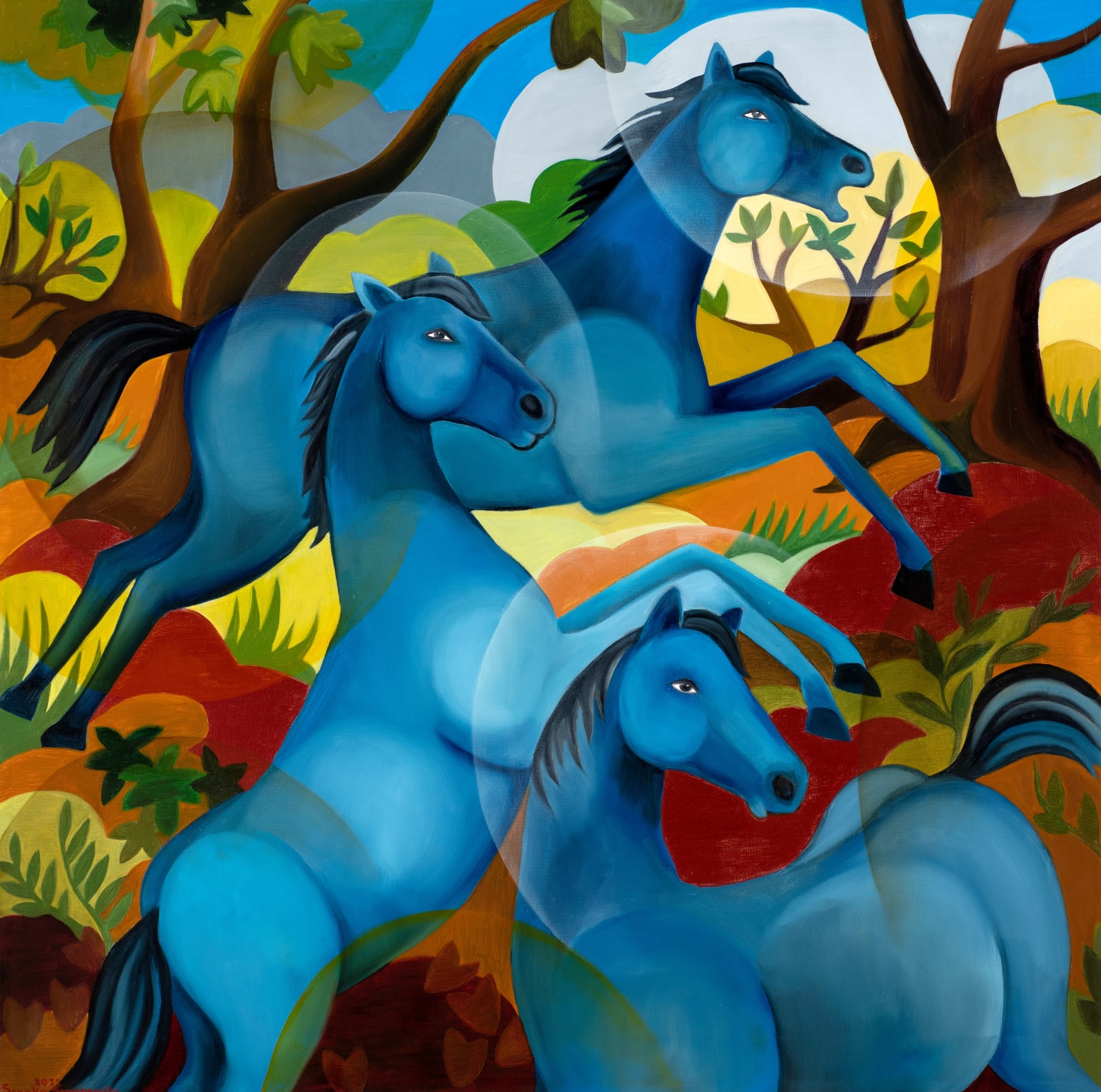 Senaka Senanayake, Horses, 2022