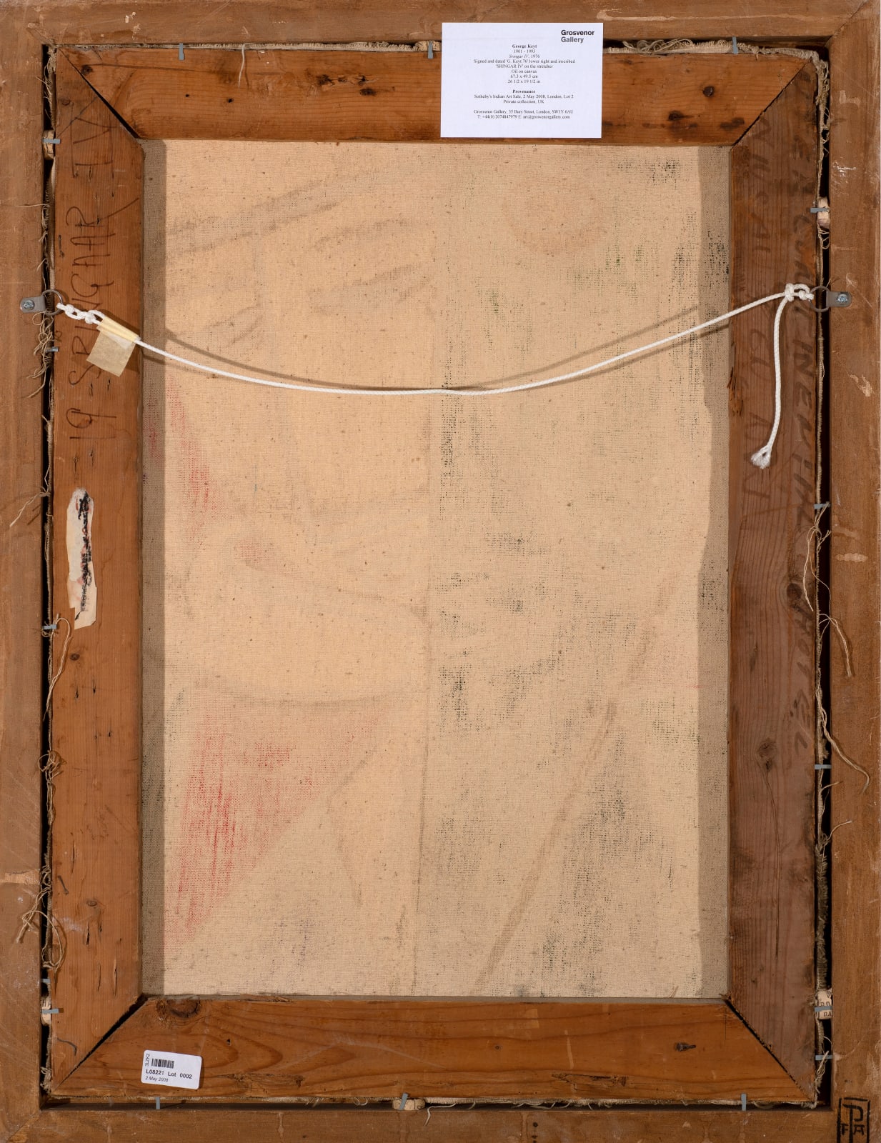 George Keyt, Sringar IV, 1976