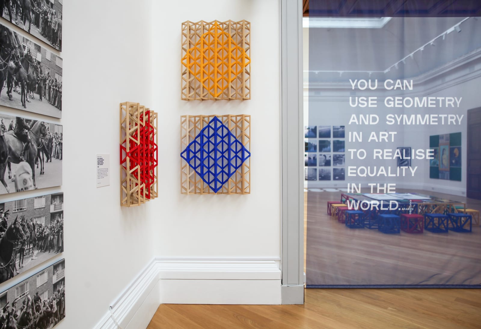 Rasheed Araeen, Yellow Diamond, 2022