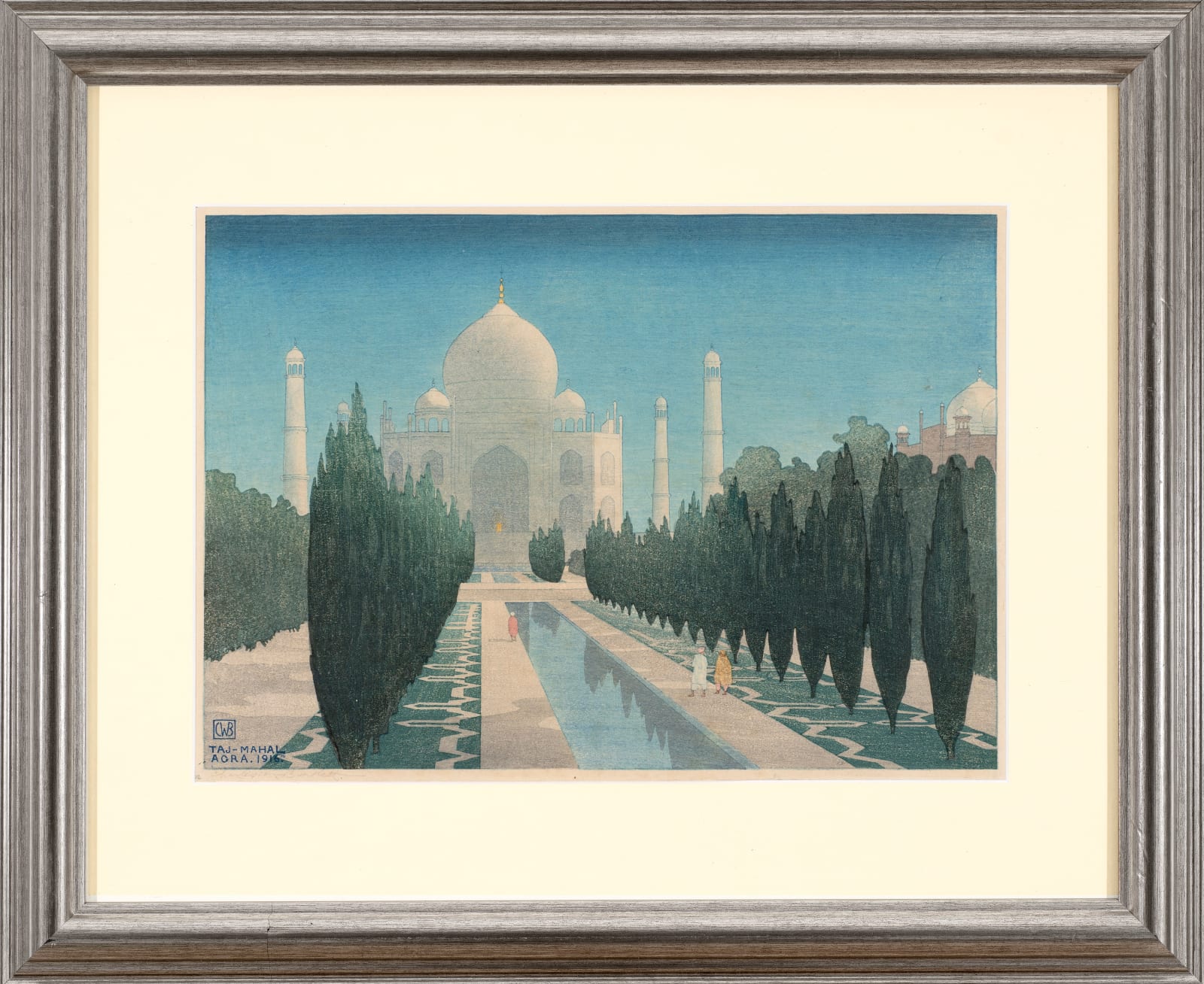 Charles W. Bartlett, Taj Mahal, Agra, 1916
