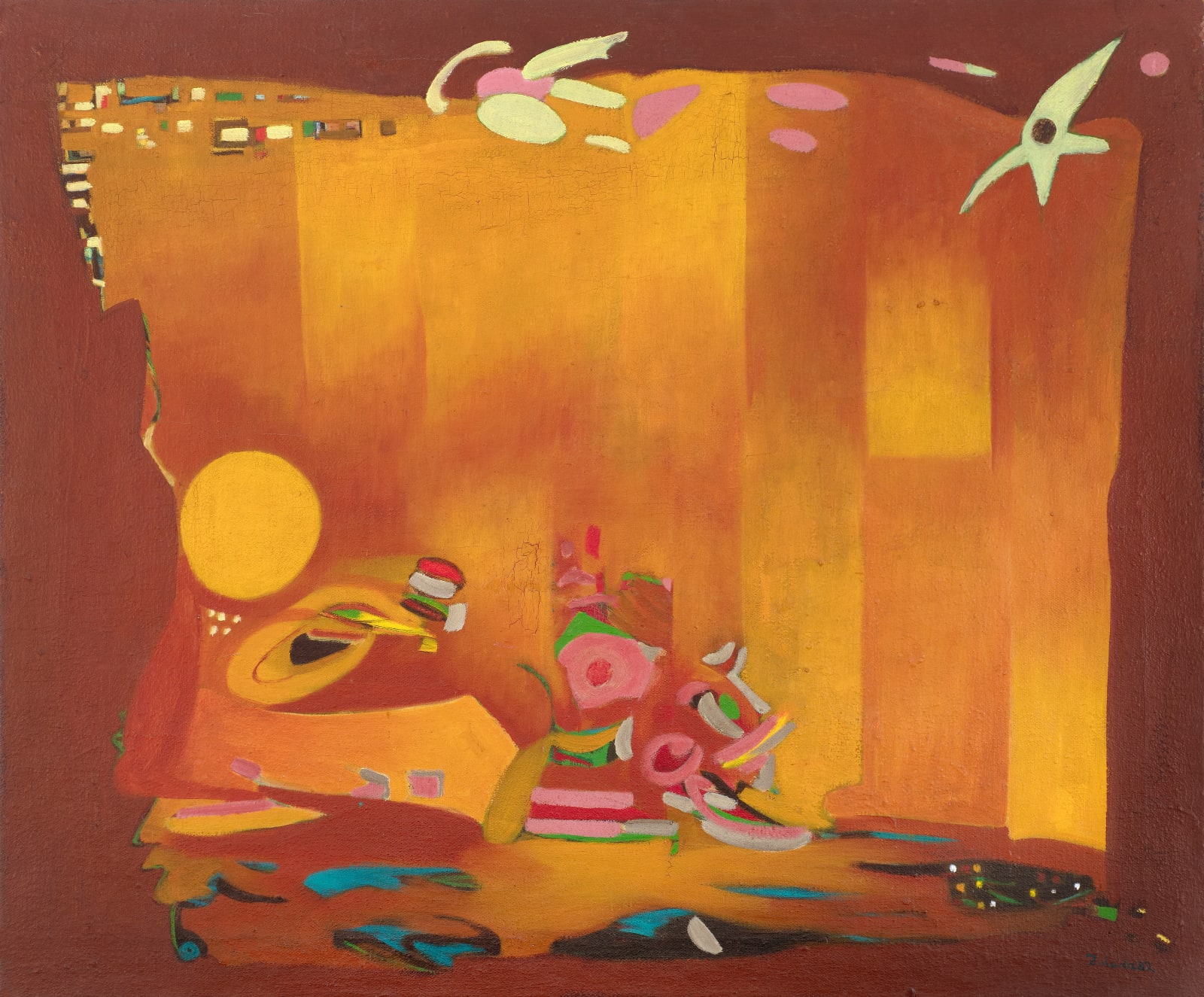 Zubeida Agha, Interior, 1982