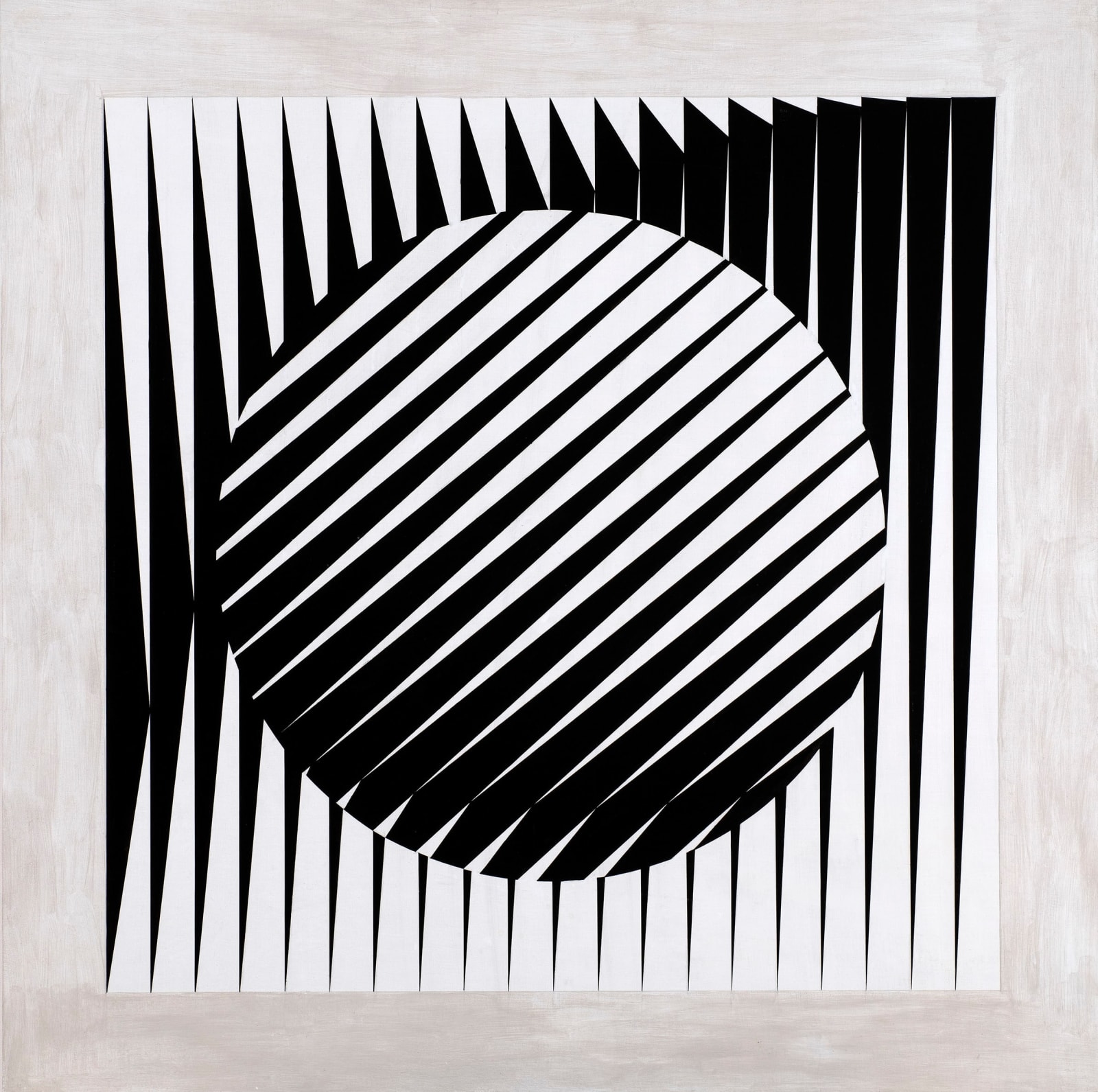 Hashim Samarchi, Square and Circle, Circa 1969