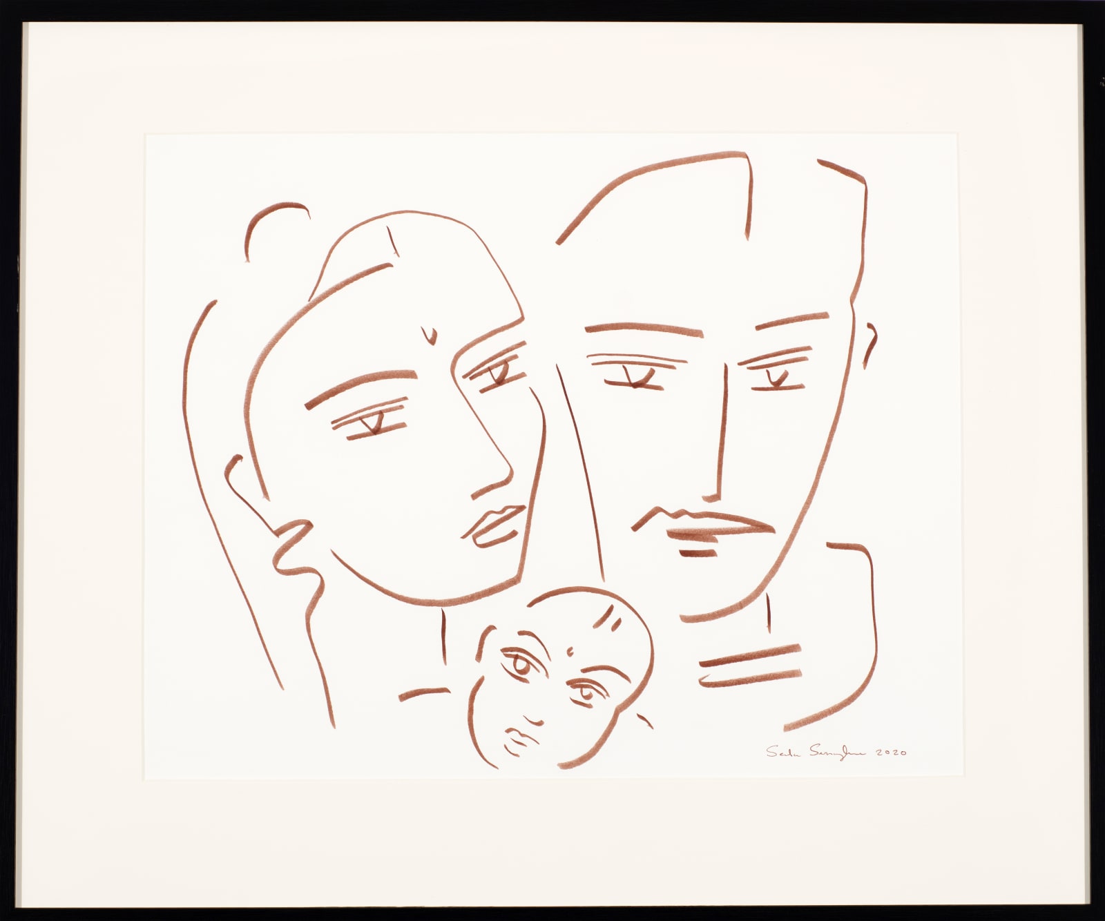 Senaka Senanayake, Untitled (Family), 2020