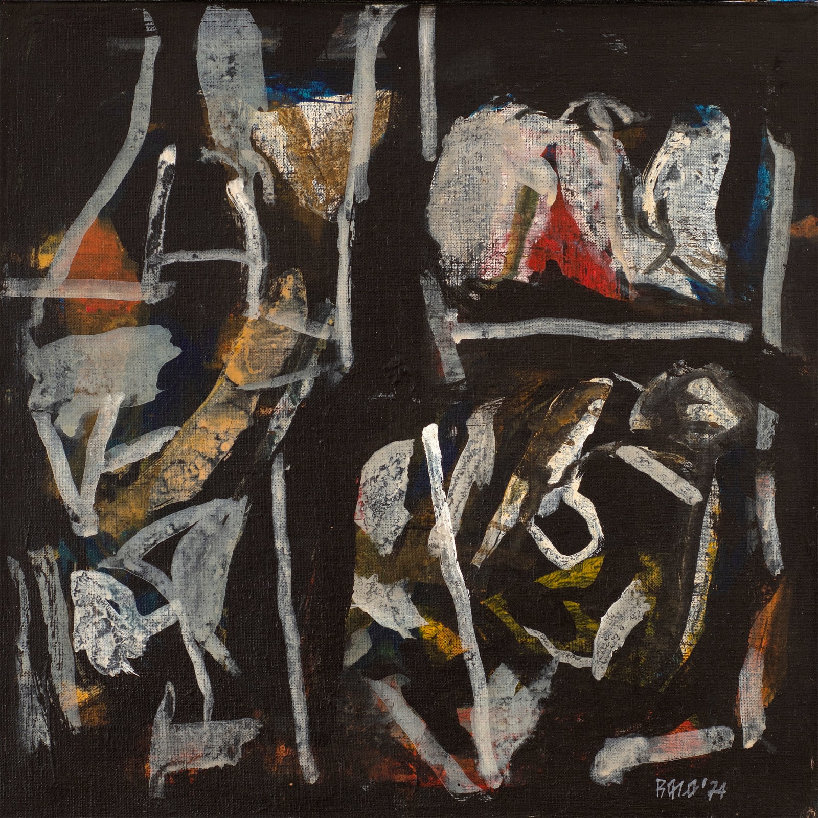 Sayed Haider Raza, Untitled, 1974