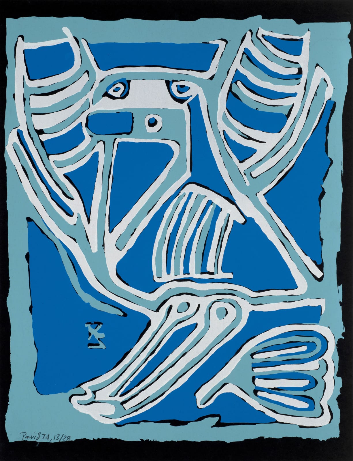 Parviz Tanavoli, Youth of Simorgh, 1974