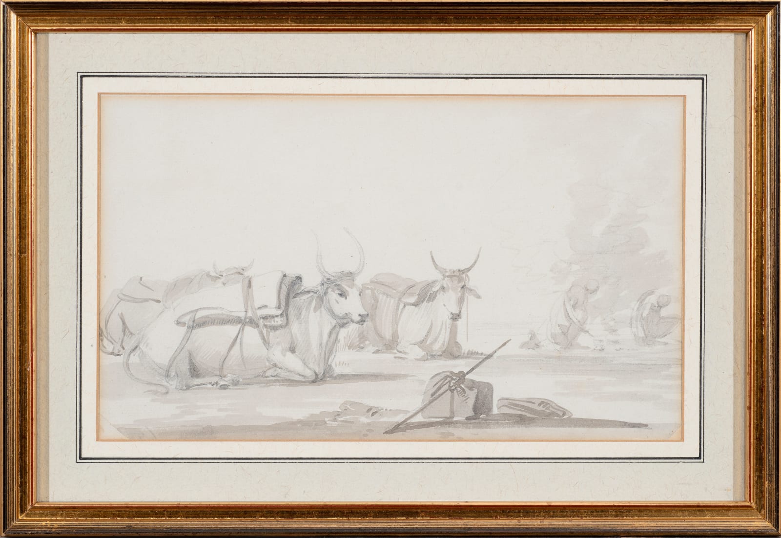 William Daniell R.A., Bullocks, Circa 1780-90