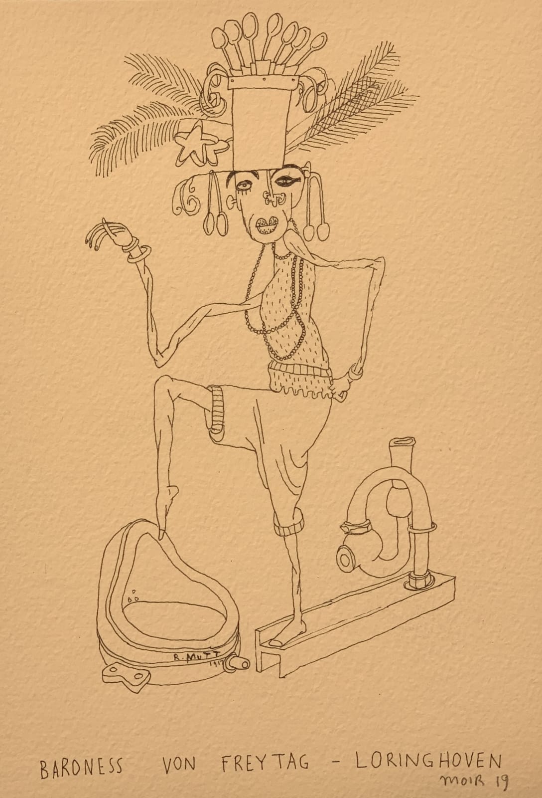 Jim Moir, Baroness Von Freytag-Loringhoven, 2019