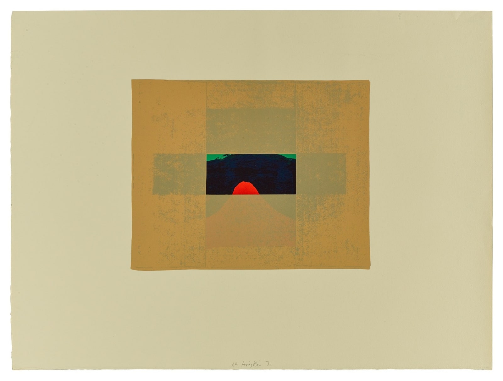 Howard Hodgkin, Indian Views, 1971