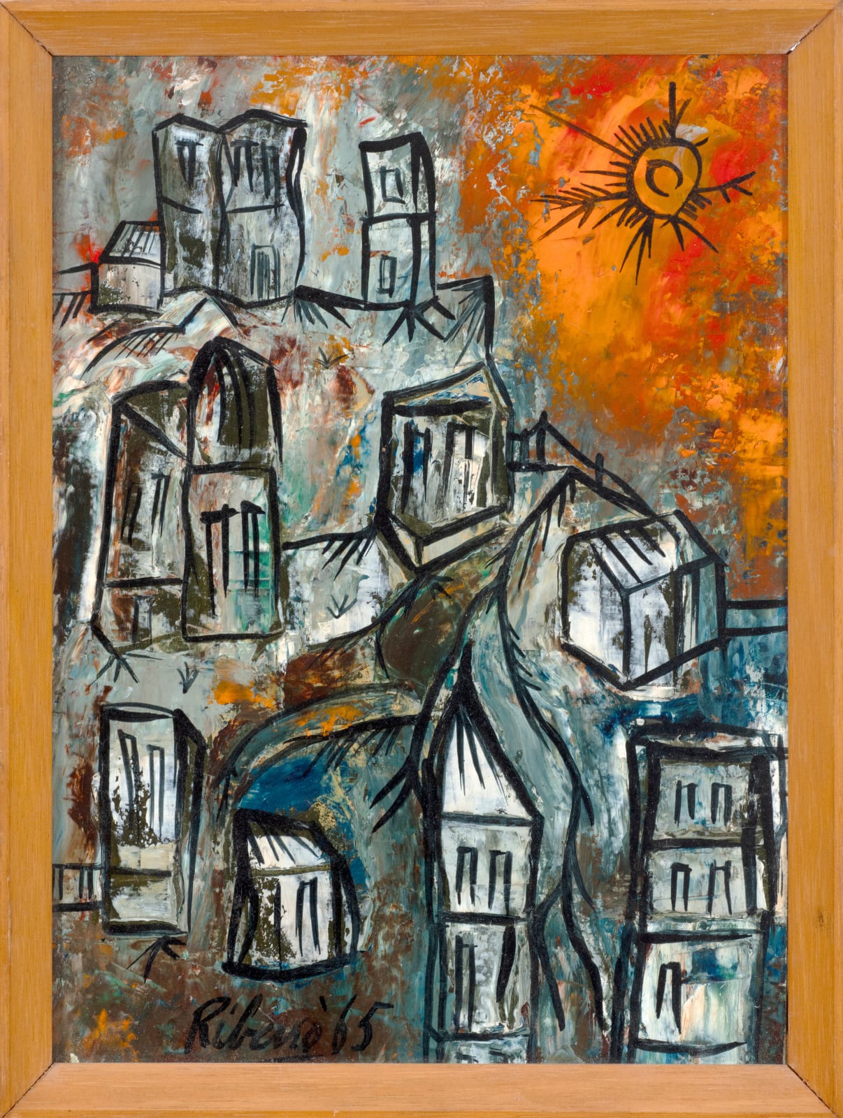 Lancelot Ribeiro, Townscape, 1965