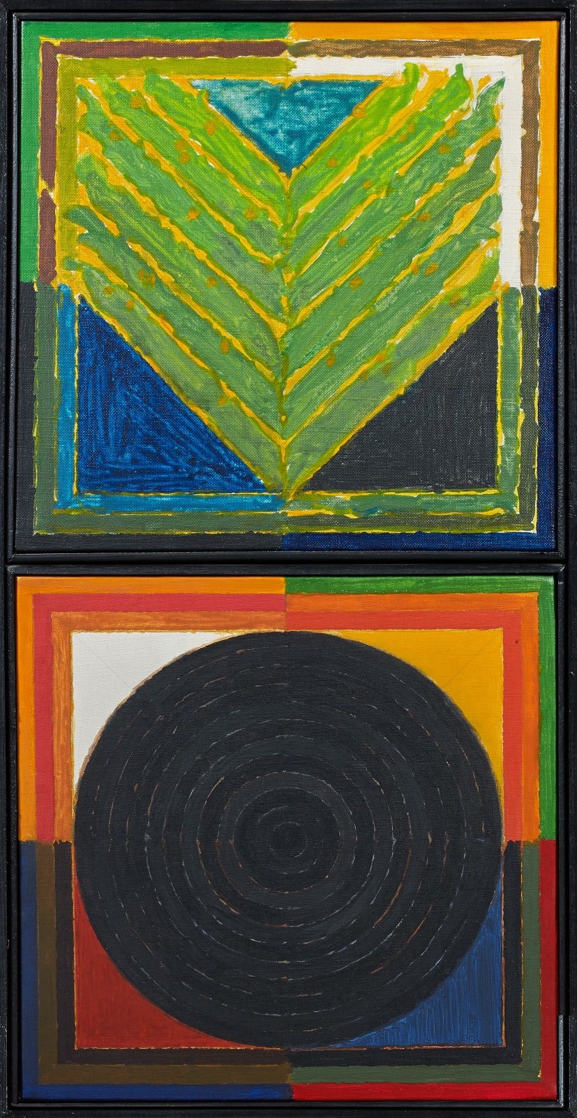 Sayed Haider Raza, Bindu/Germination, 1986