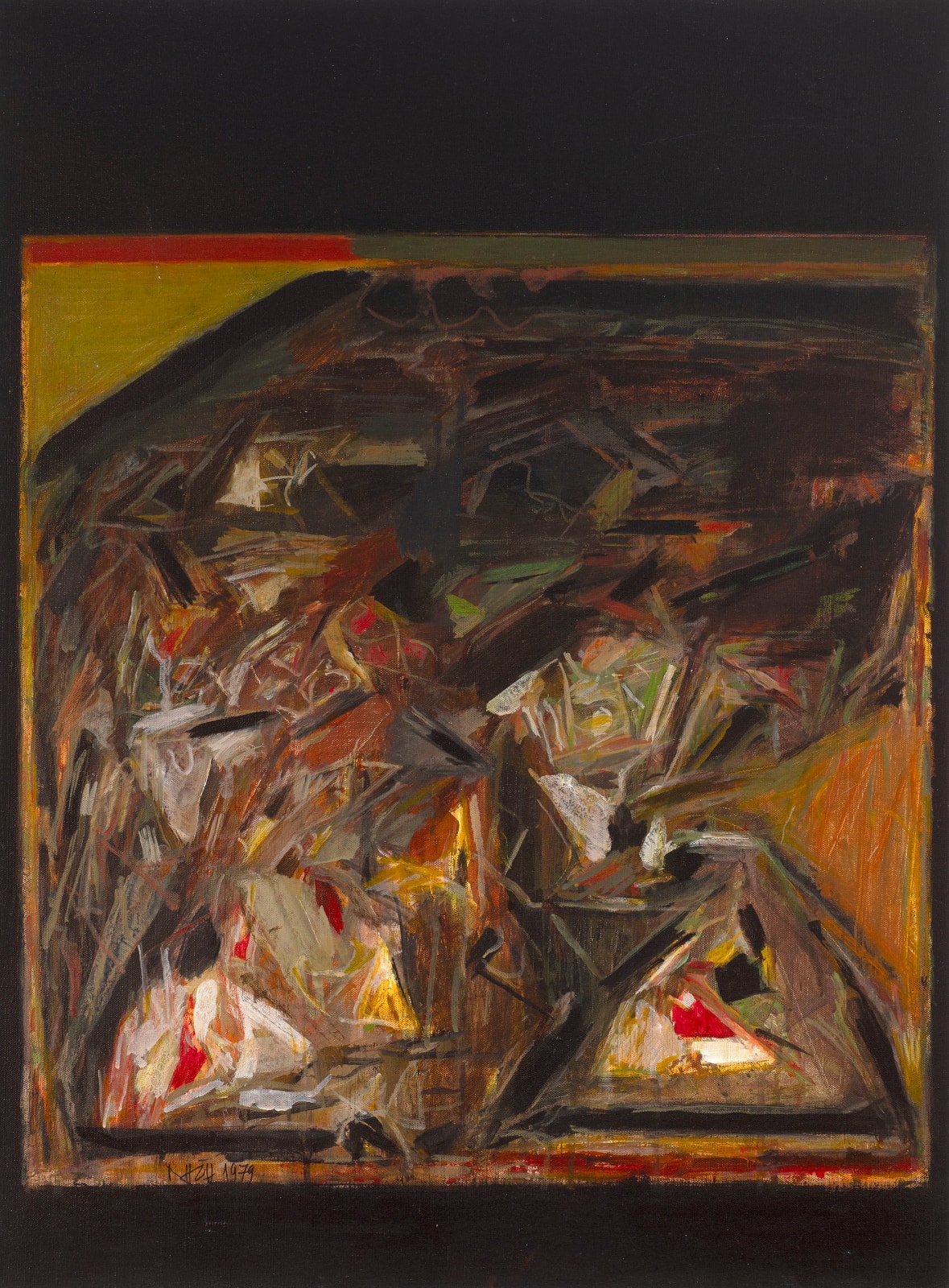 Sayed Haider Raza, Untitled, 1979