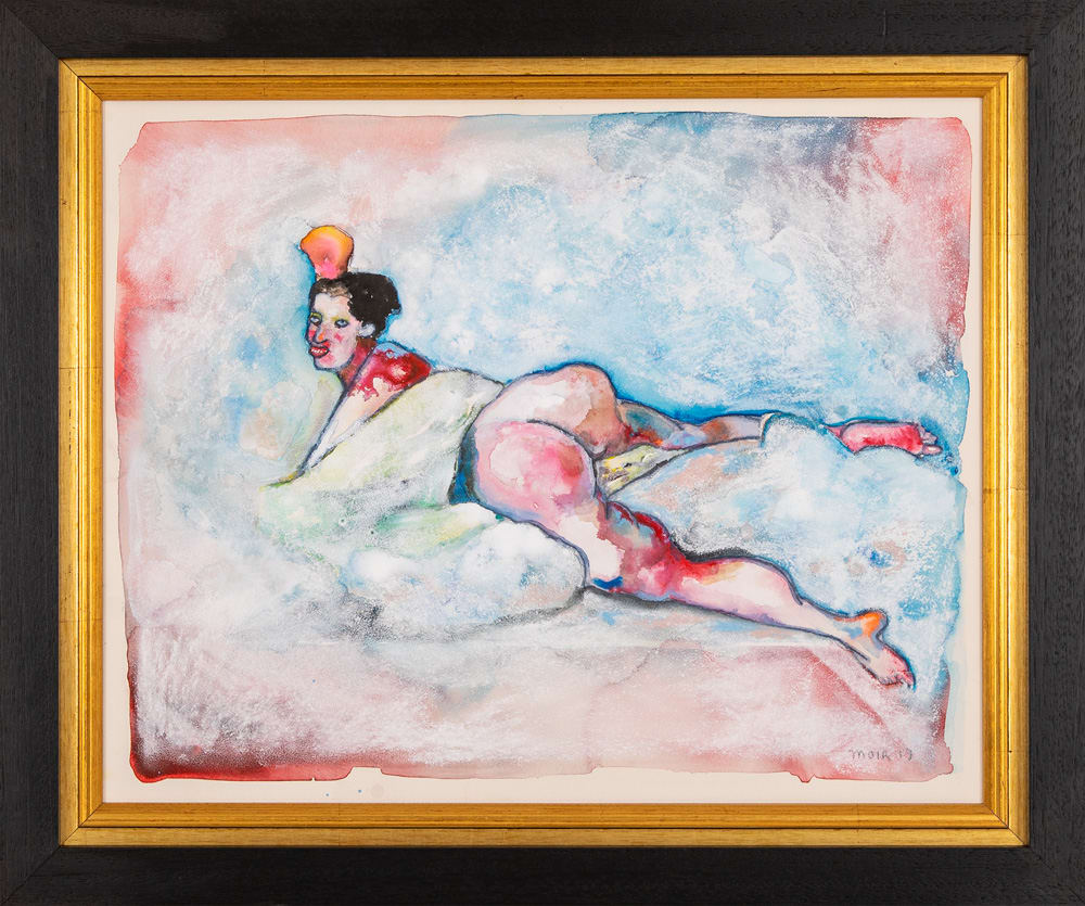 Jim Moir, Reclining Nude, 2019