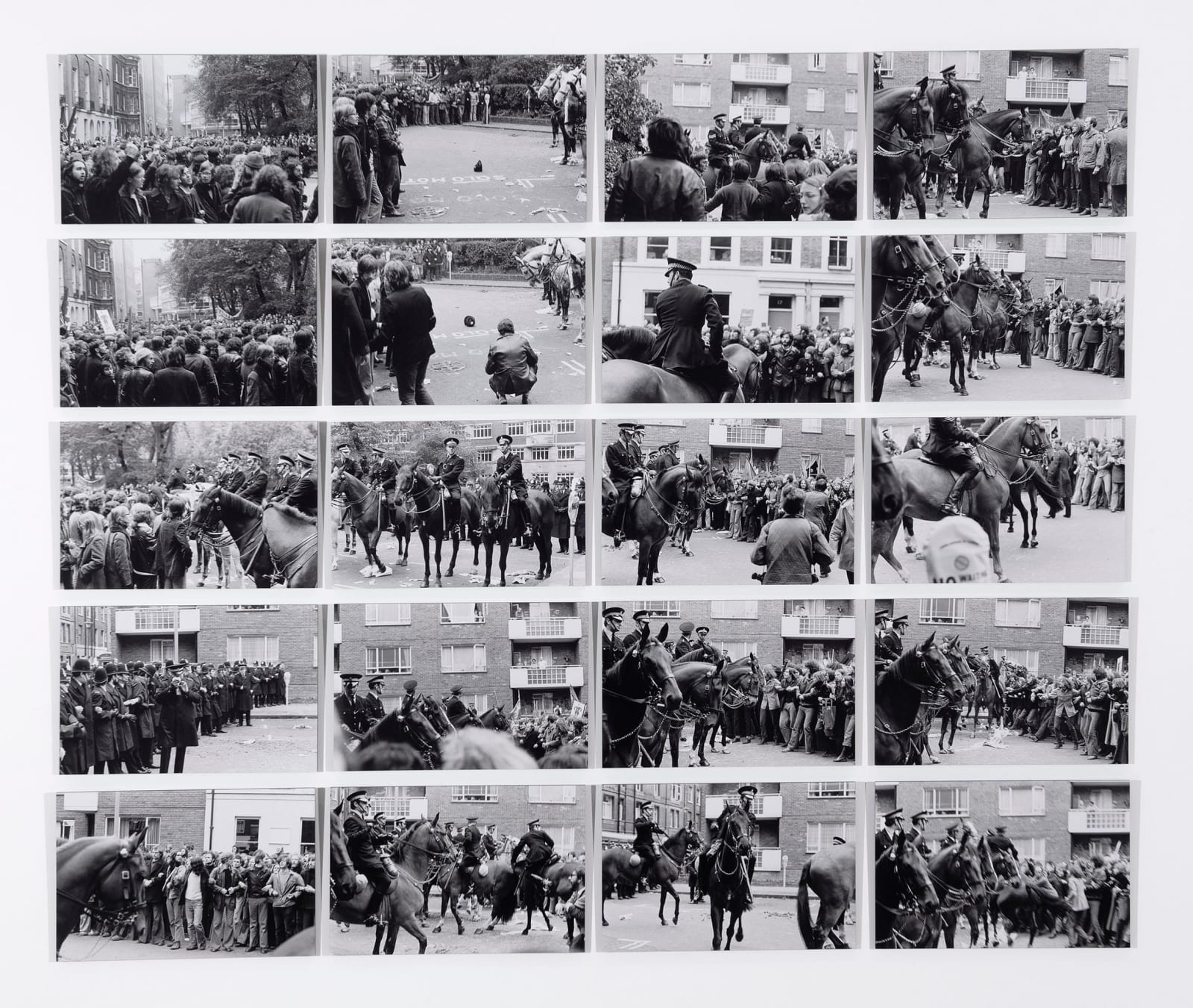 Rasheed Araeen, When they Meet , 1973