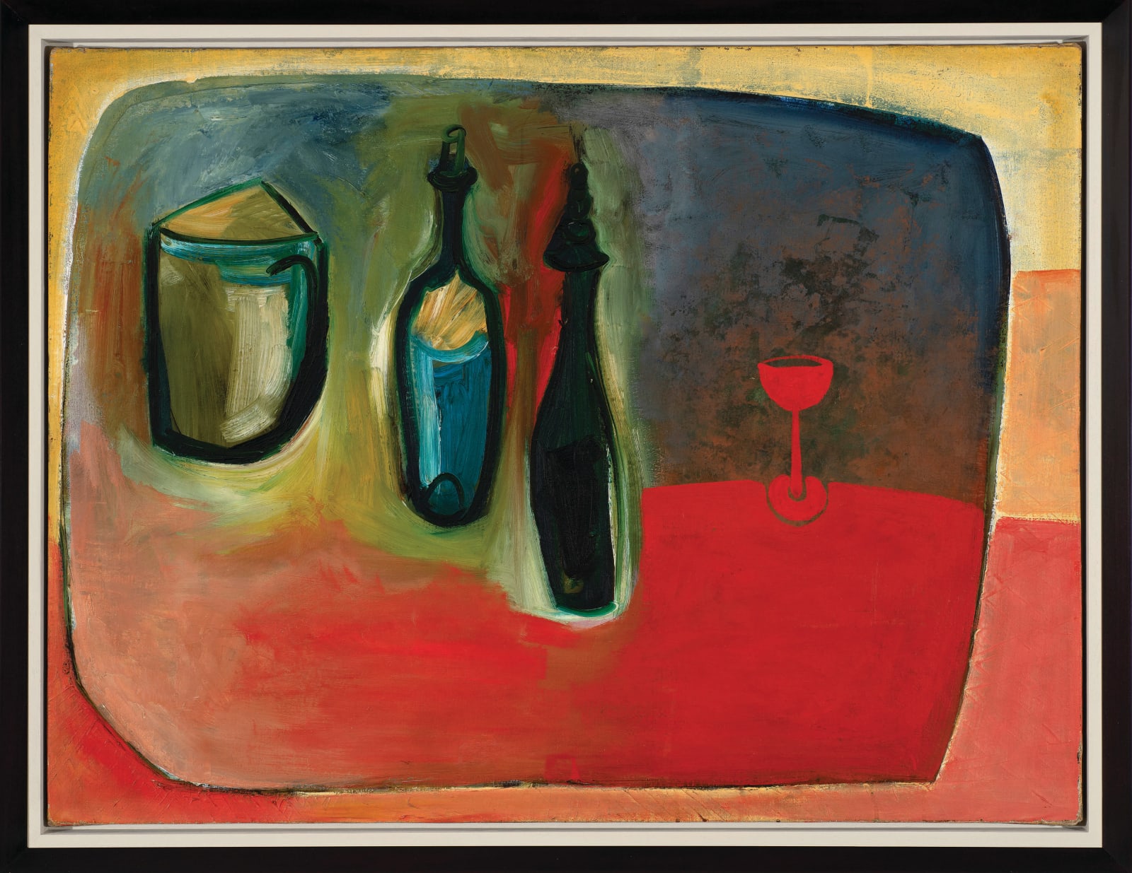 Sadanand K. Bakre, Untitled, Still Life with Chalice, 1968