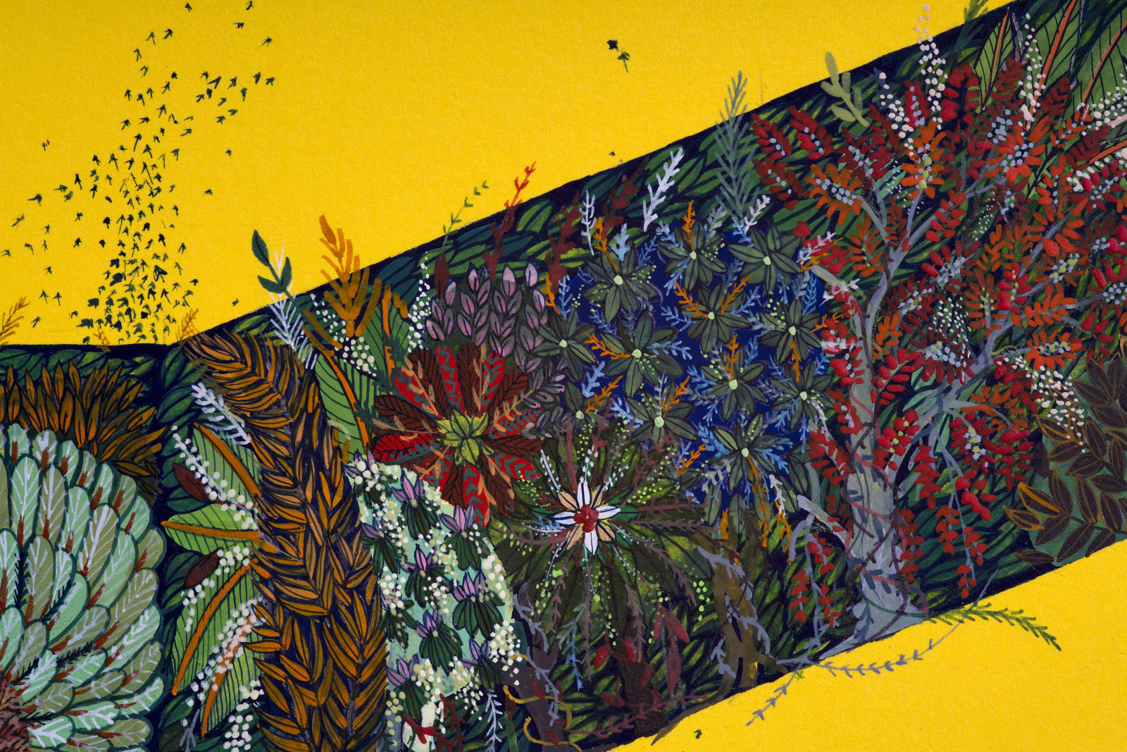 Wardha Shabbir, A Ray Of Green, 2021