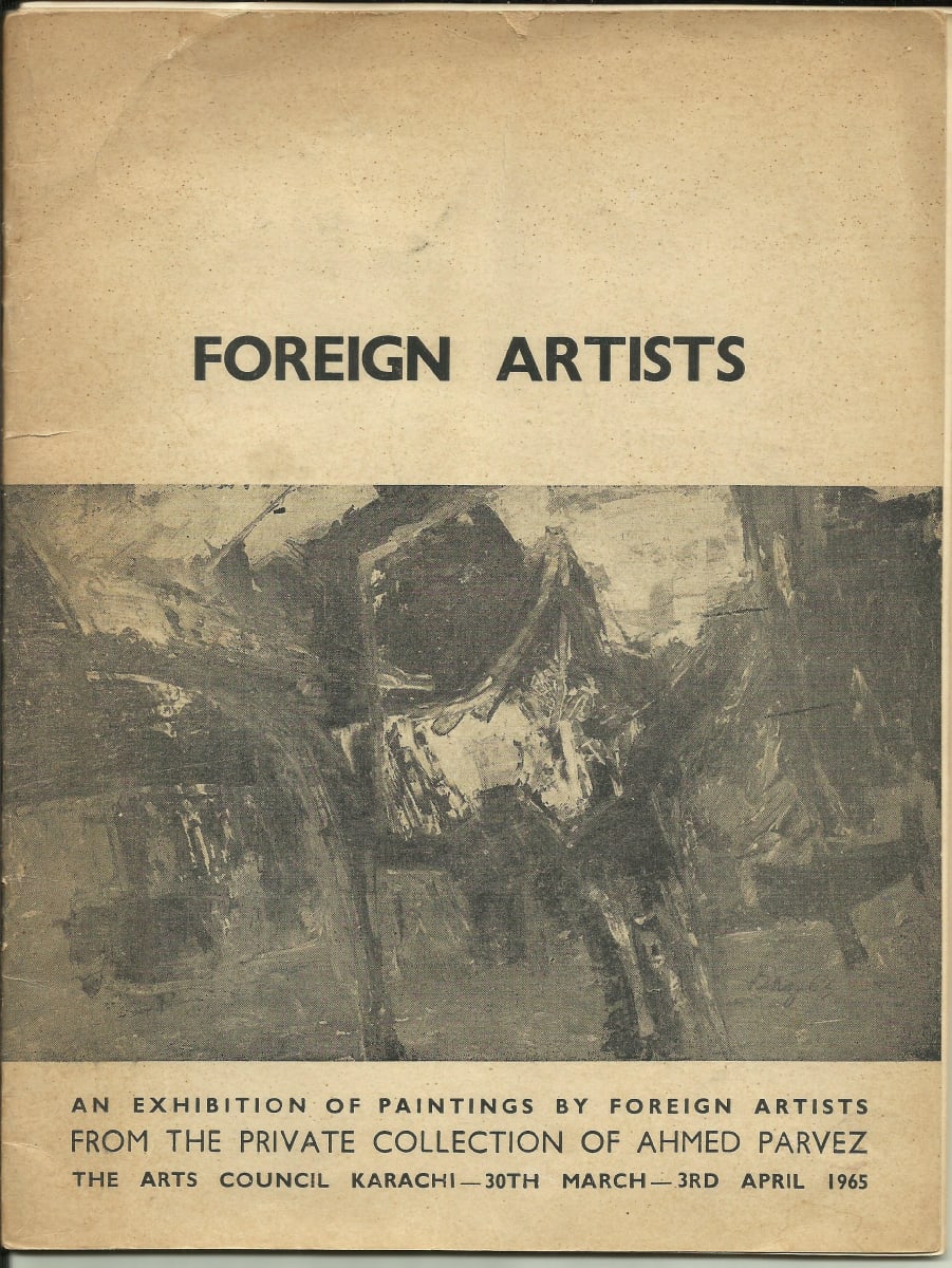 Francis Newton Souza, Head on Orange, 1956