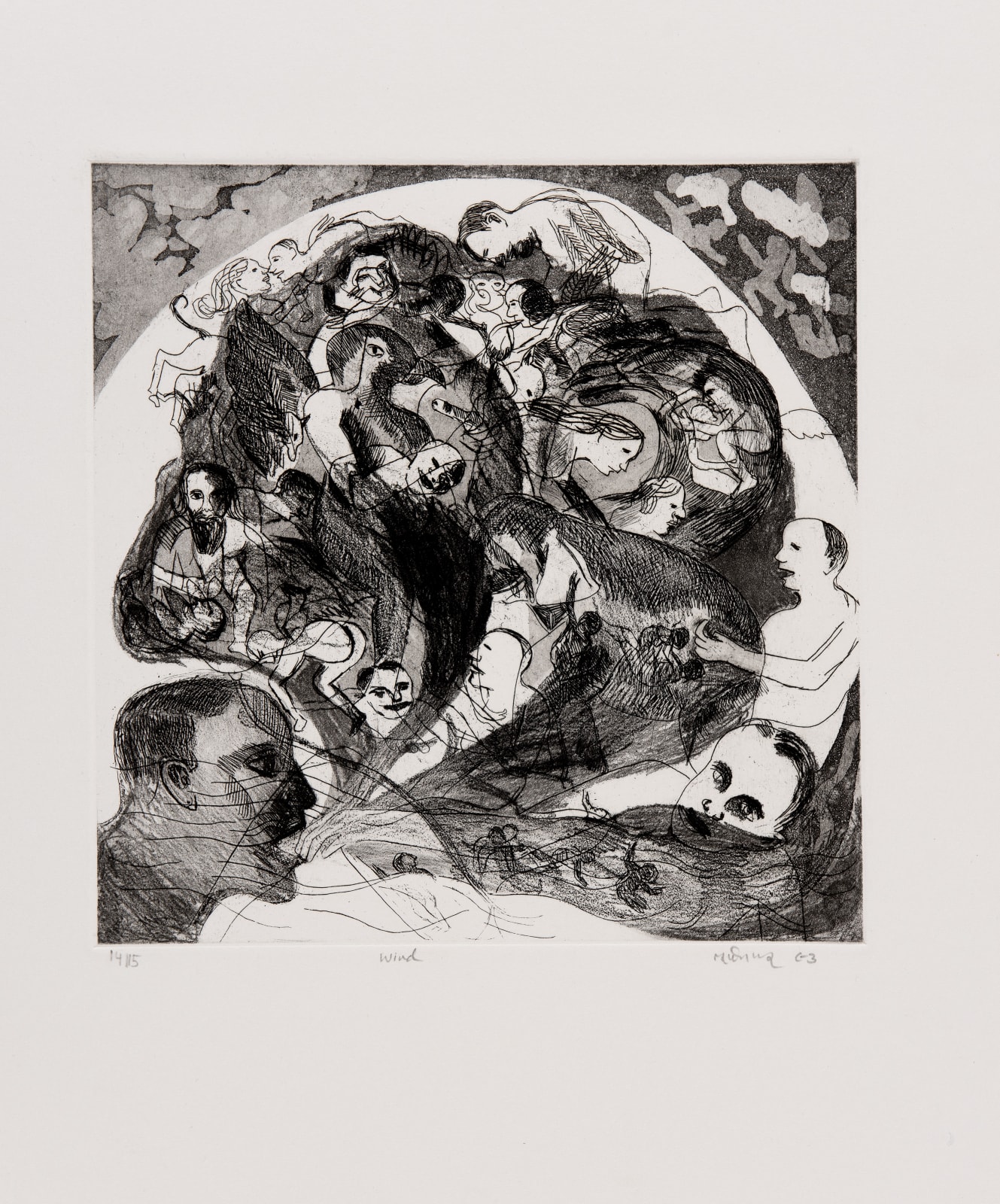 Bhupen Khakhar, Wind, 1993