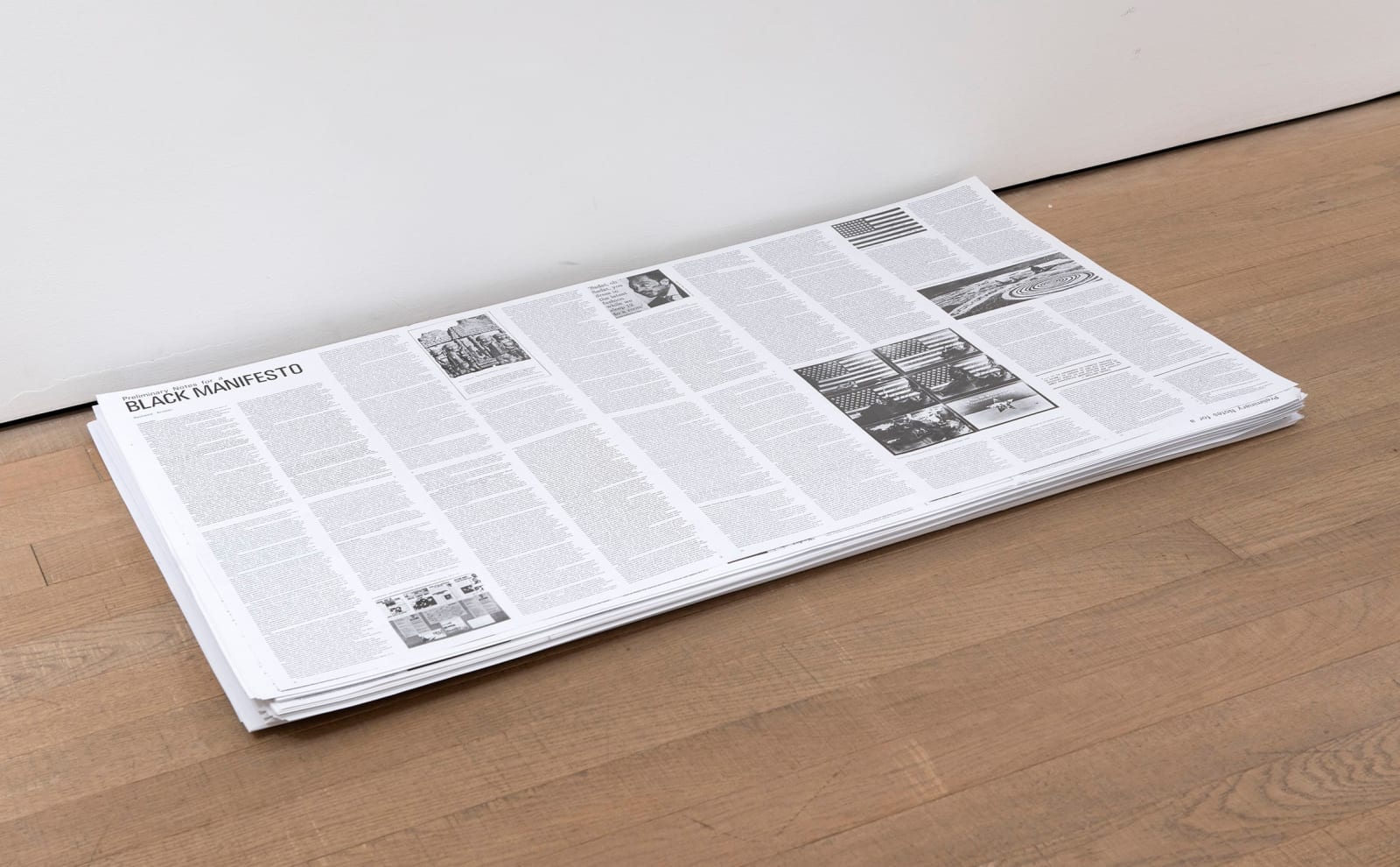 Rasheed Araeen, The Black Manifesto, 1975