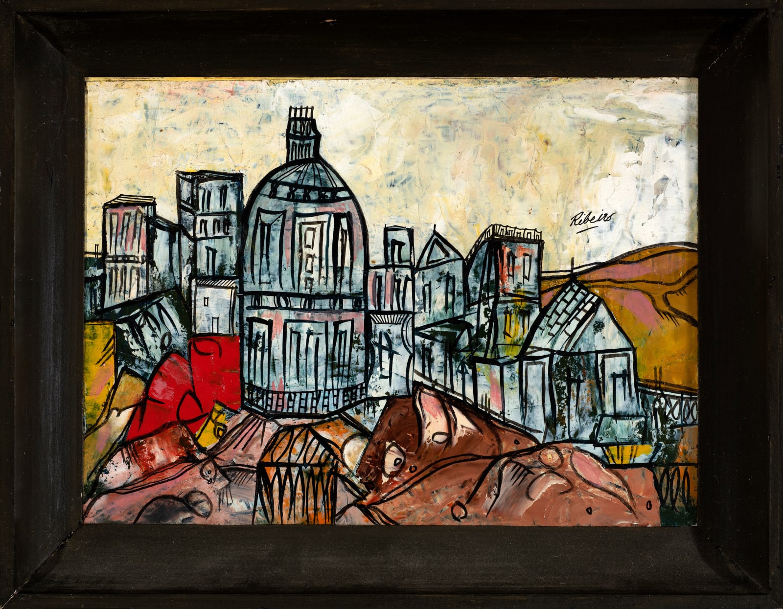 Lancelot Ribeiro, Townscape, 1964