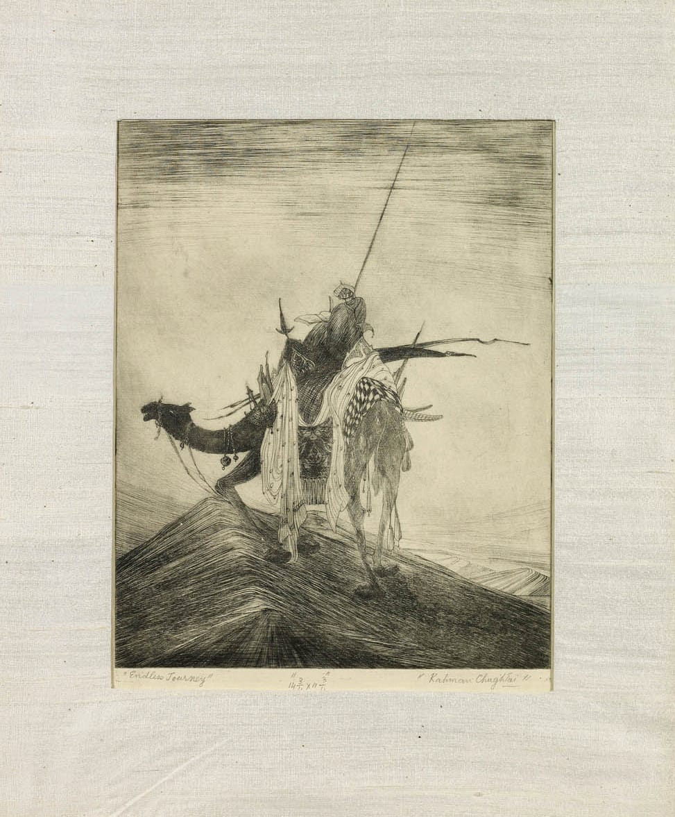 Abdur Rahman Chughtai, Endless Journey