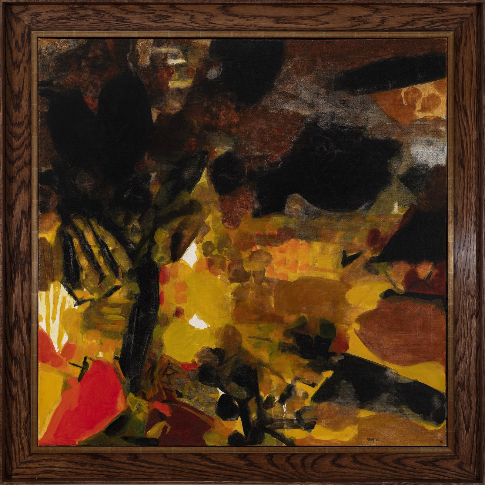 Sayed Haider Raza, Candameric, 1969