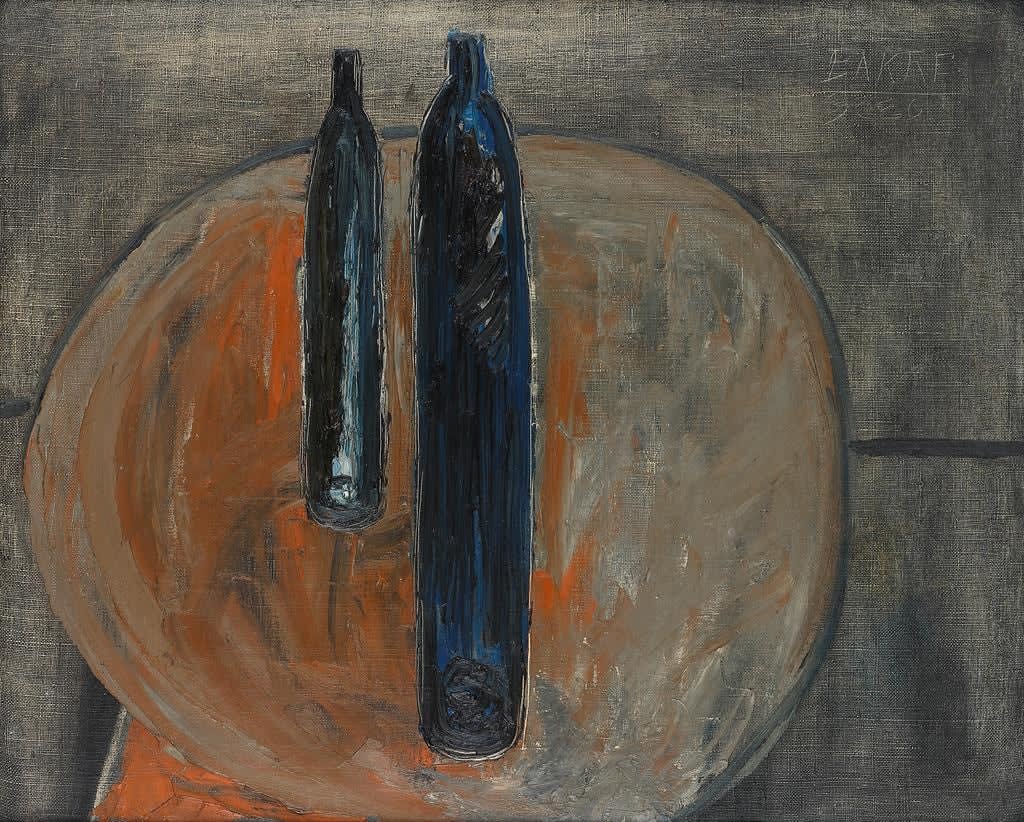 Sadanand K. Bakre, Still Life, 1960
