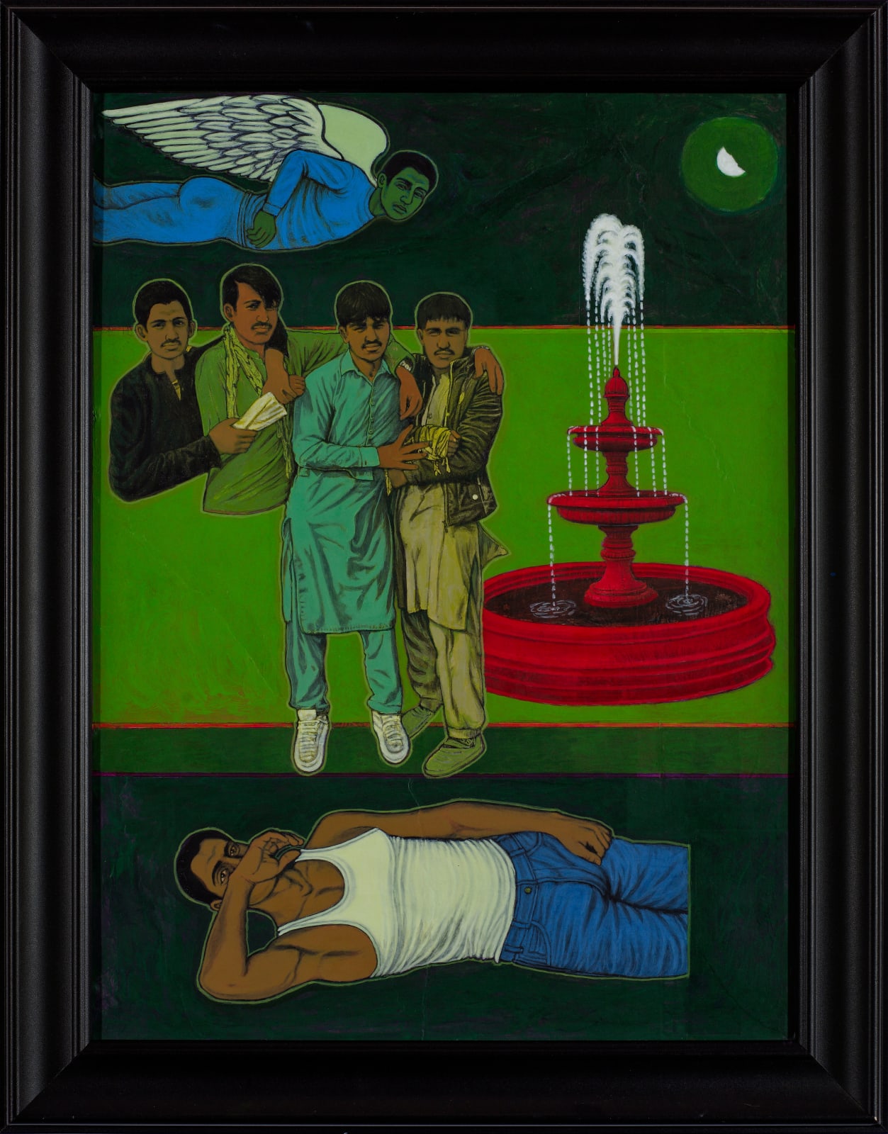 Anwar Saeed, Wandering spy angel, 2025