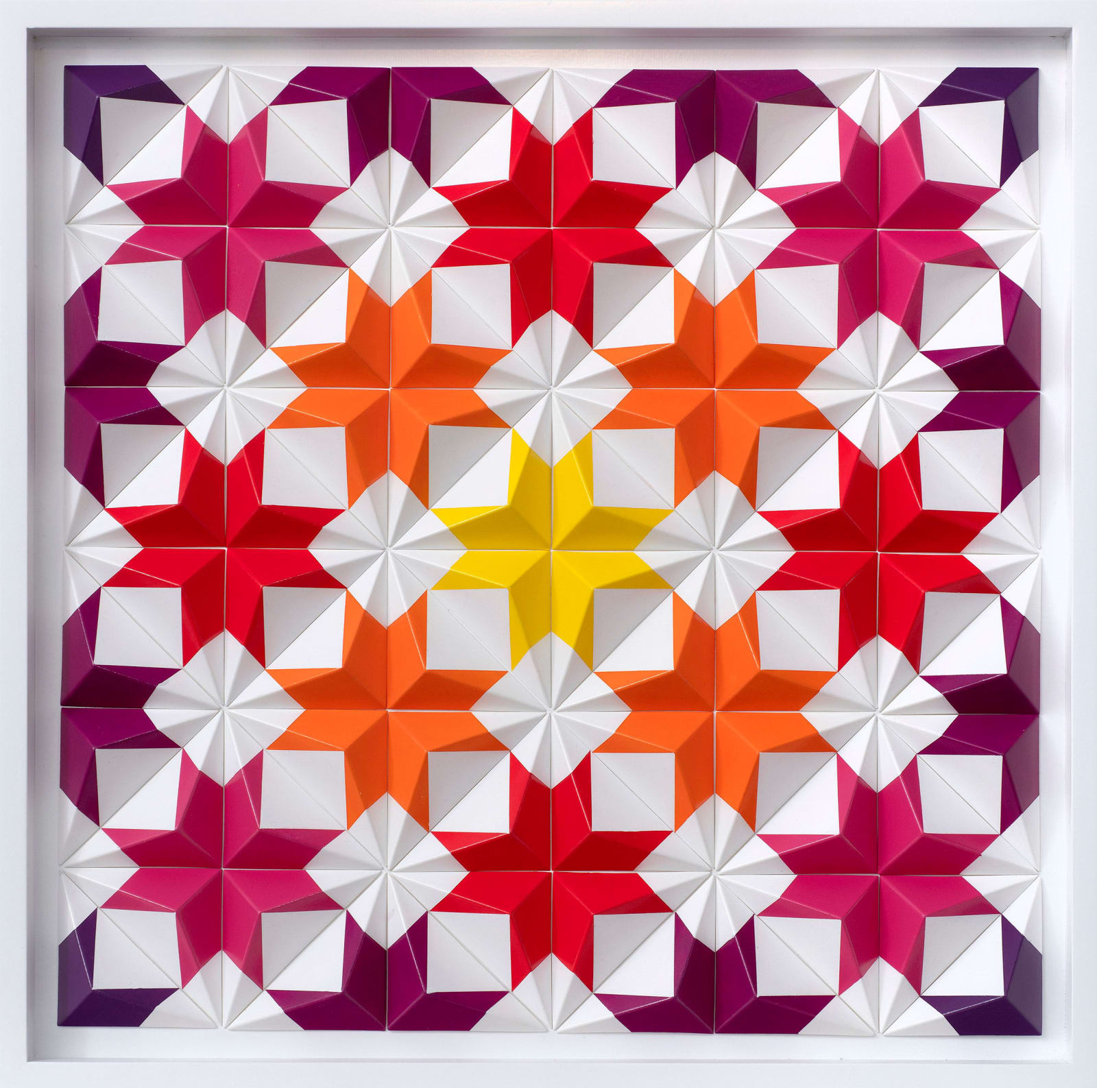 Zarah Hussain, Root 2 (Yellow & Purple), 2021