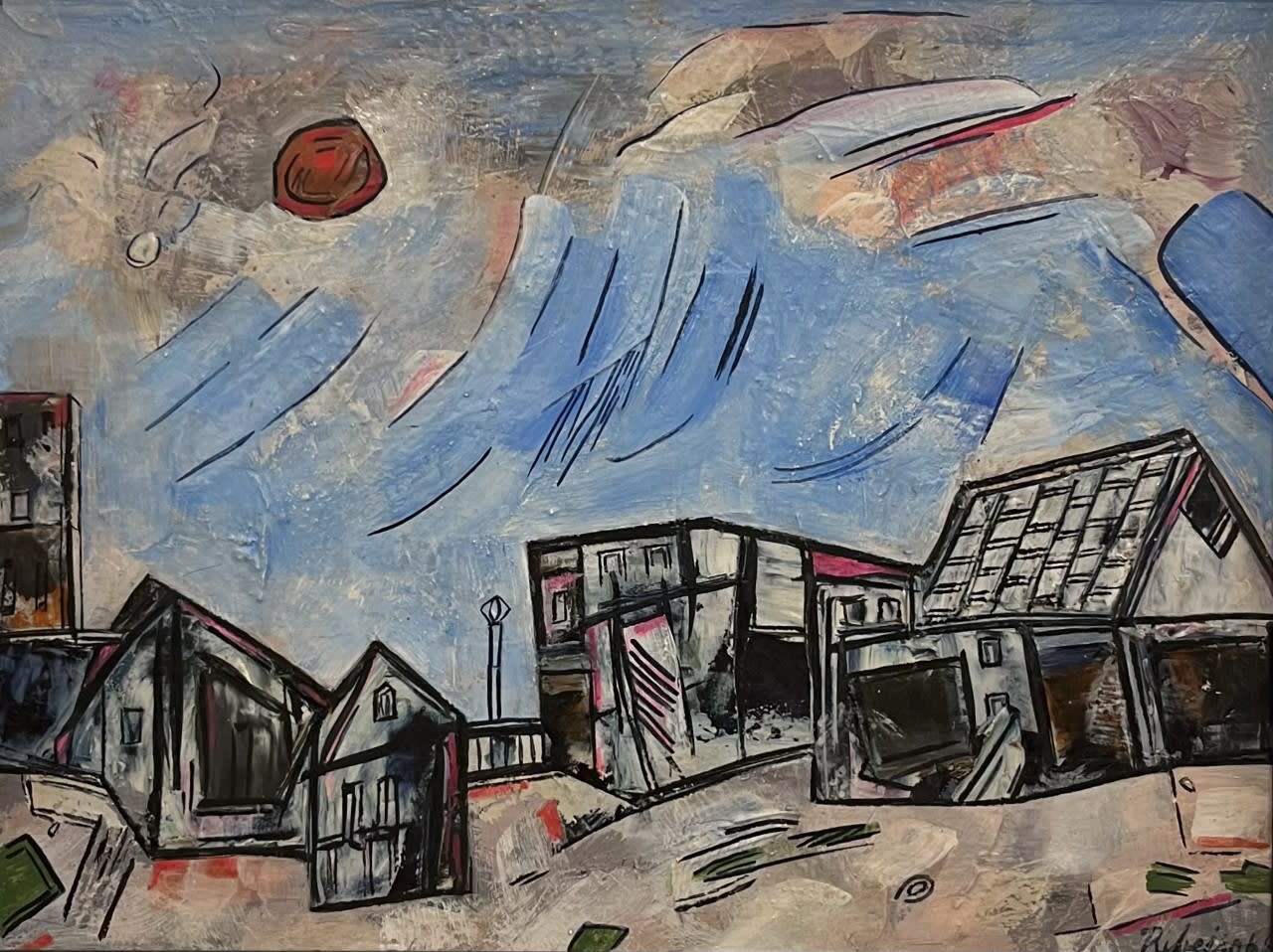 Lancelot Ribeiro, A Patch of Sky, 1965