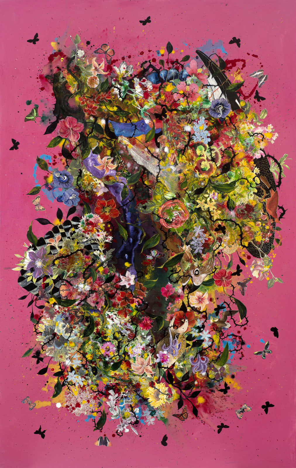 Priyantha Udagedara, Garden of Earthly Delight I, 2016