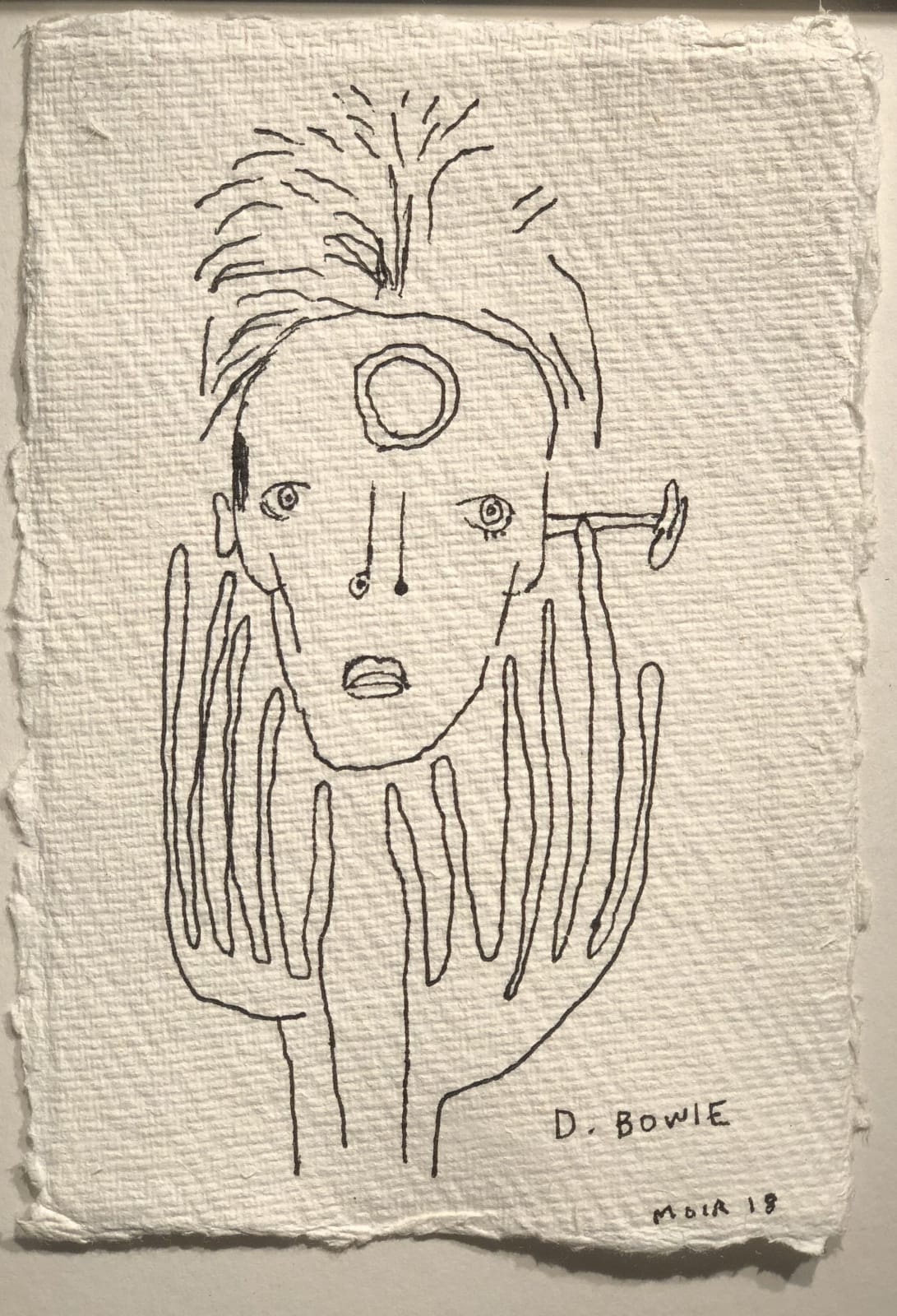 Jim Moir, David Bowie, 2018