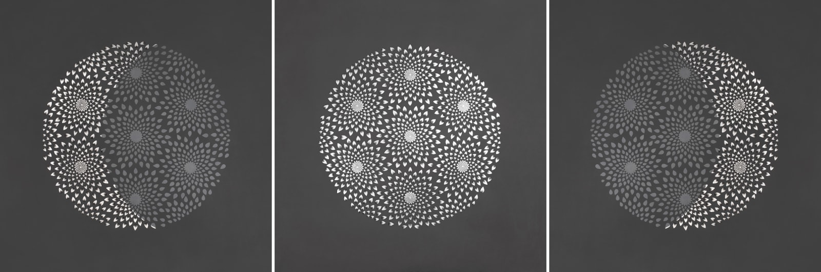 Olivia Fraser, Moon triptych, 2017 -2018