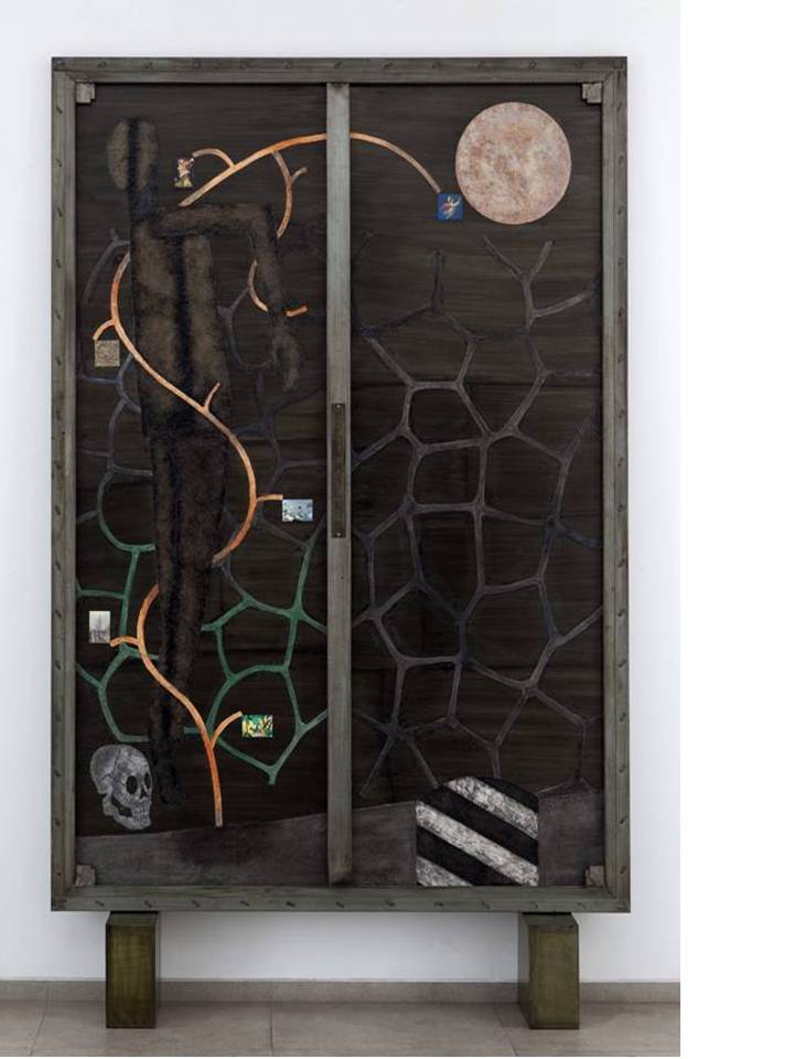 Atul Dodiya, Moonwalk II, 2012