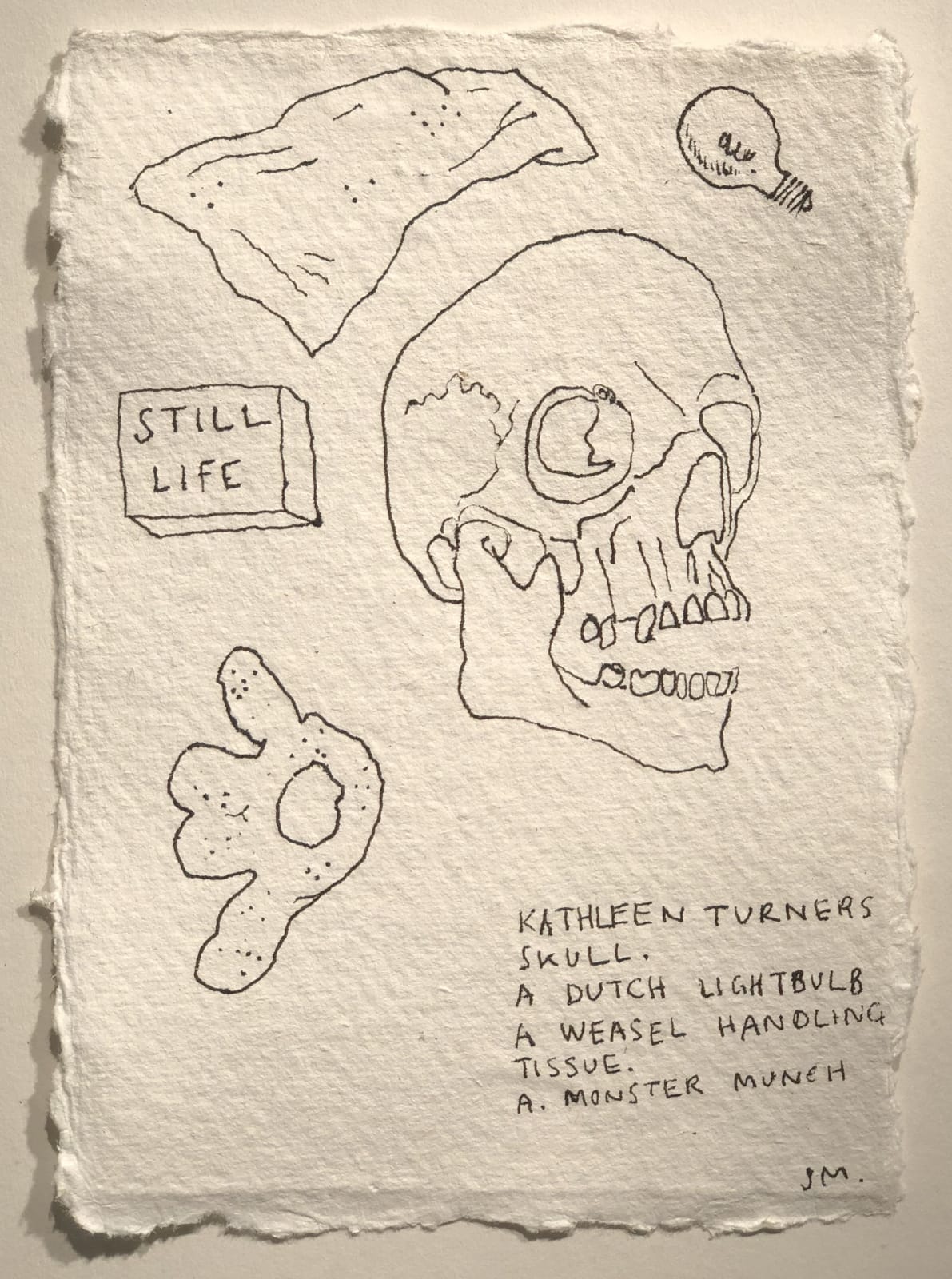 Jim Moir, Still Life with Lightbulb, 2018