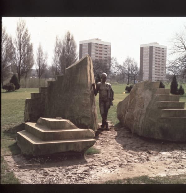 Avtarjeet Dhanjal, Eroded Pyramid, 1989